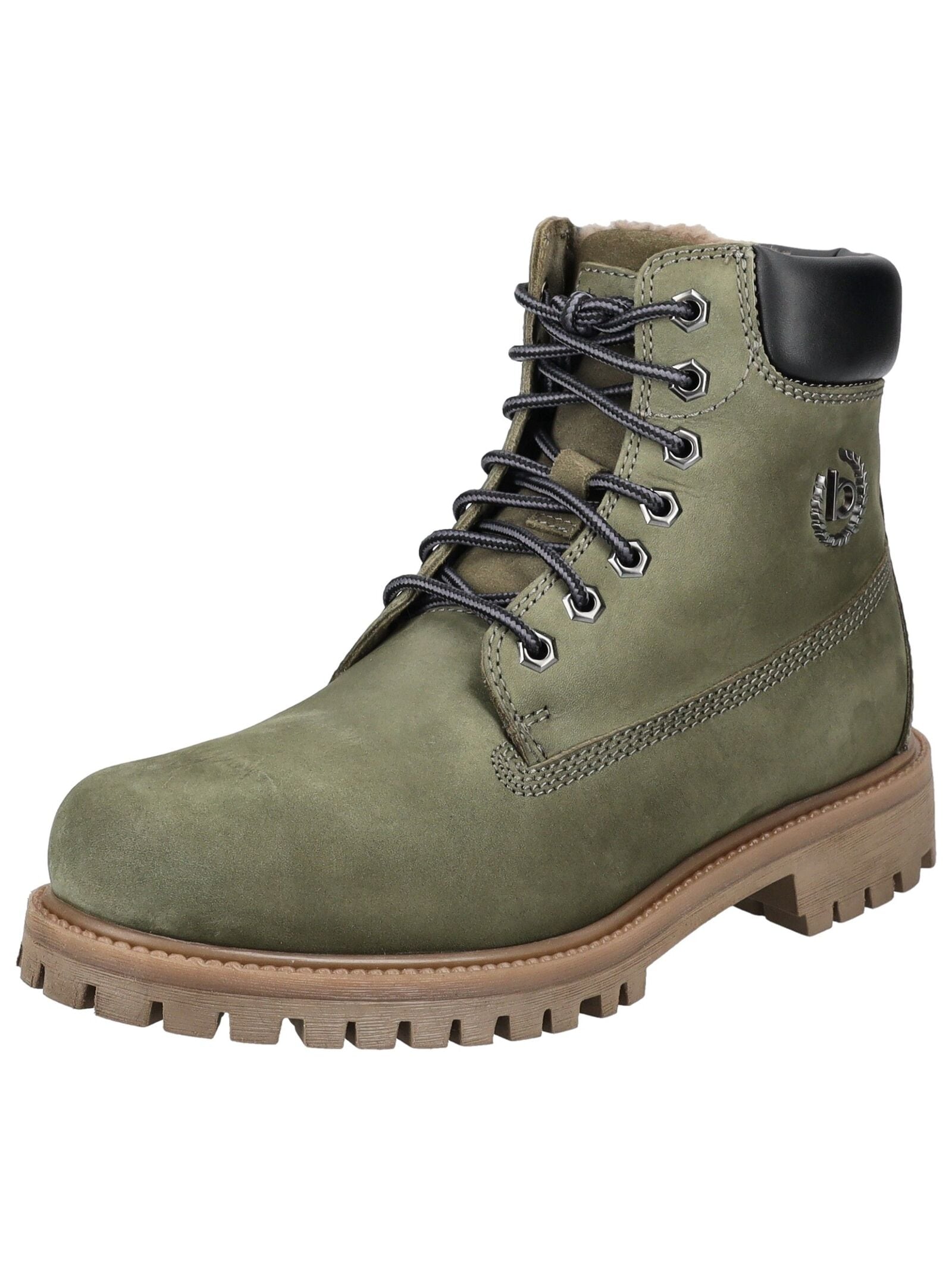 bugatti Schnürstiefelette "bugatti Stiefelette Leder" günstig online kaufen