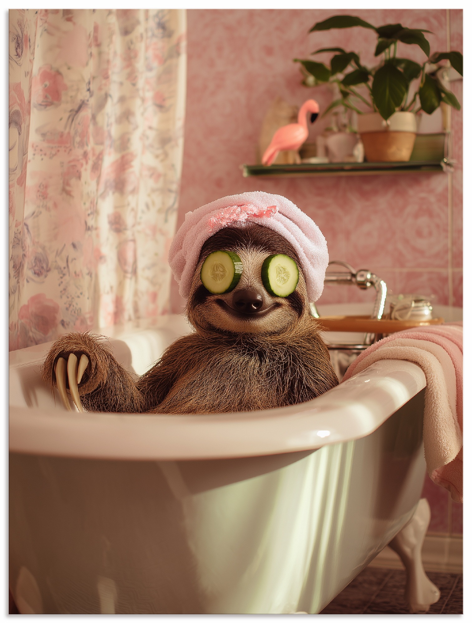 Wandbild ARTLAND, B:45cm H:60cm T:1cmfarbe bild(er): naturfarben, Alu Dibond, Wohnzimmer, Bilder, "Extremely relaxing", als Alubild, Leinwandbild,