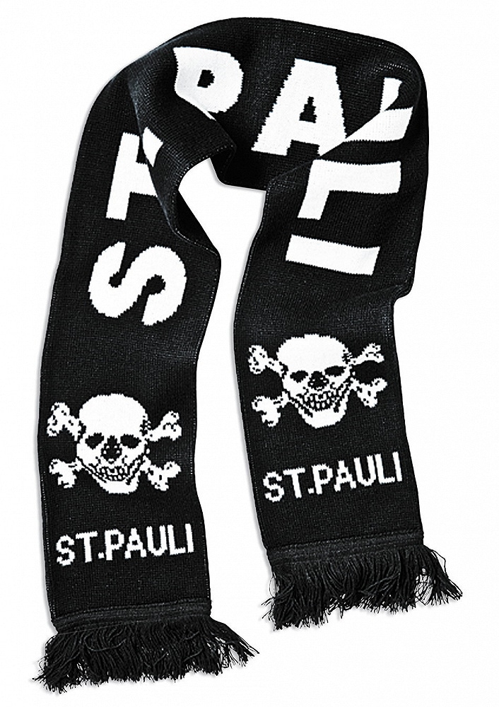 FC St. Pauli Schal "FC St. Pauli Schal FC St. Pauli Totenkopf" günstig online kaufen