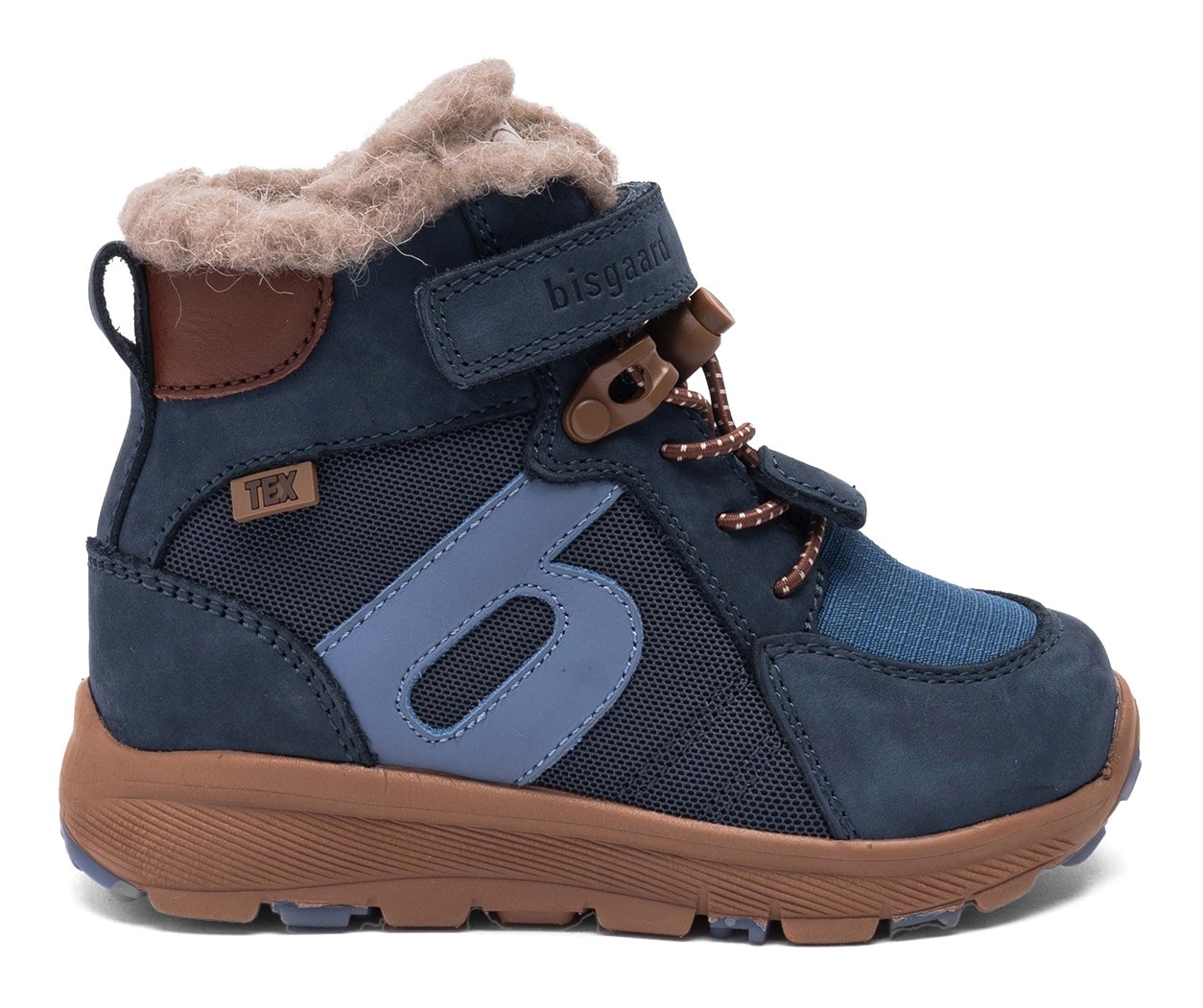 Bisgaard Winterstiefel »marlon tex«, Winterboots mit Lammwolle, Größenschablone zum Download