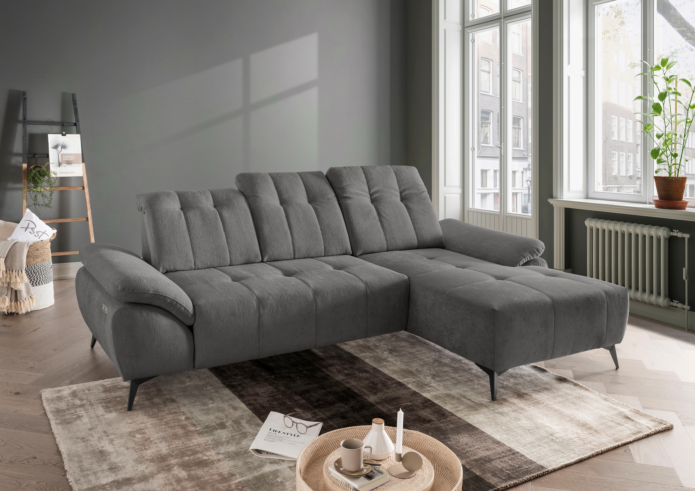 Home affaire Ecksofa "Fiore" günstig online kaufen