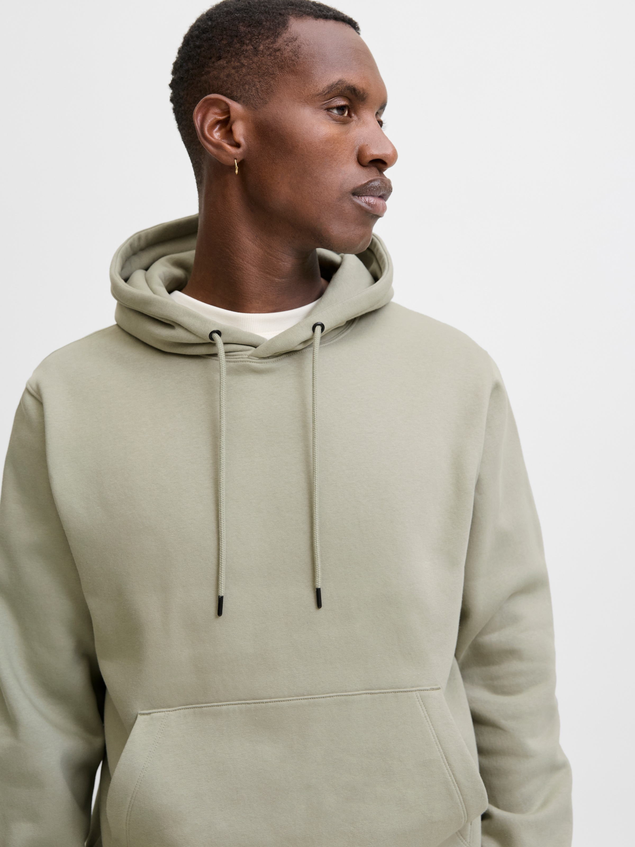Thumbnail - Jack & Jones Kapuzensweatshirt "JJESTAR BASIC SWEAT HOOD NOOS" mit Rippbündchen