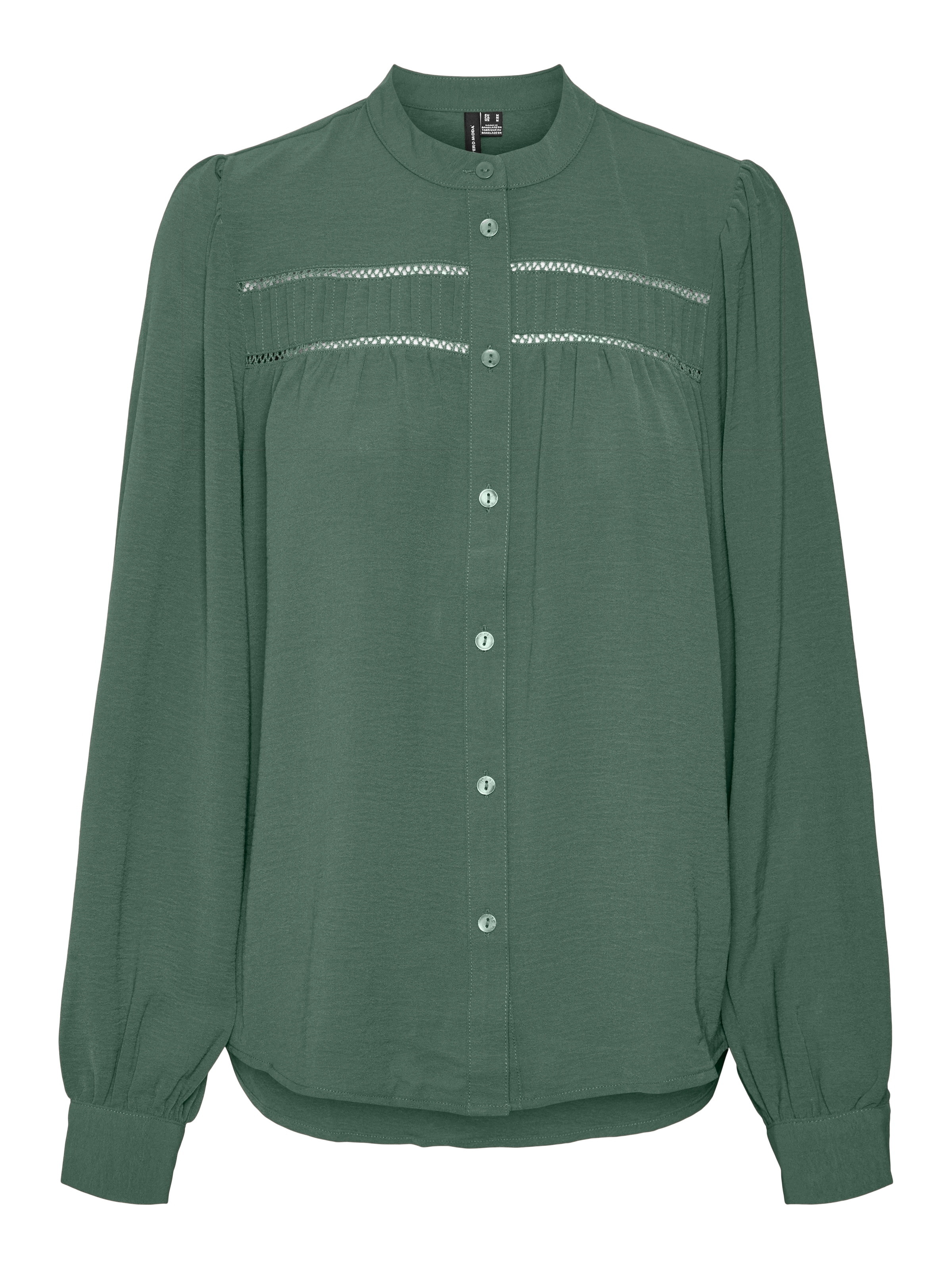 Vero Moda Langarmbluse "VMEMMA LS LACE SHIRT WVN GA NOOS" günstig online kaufen