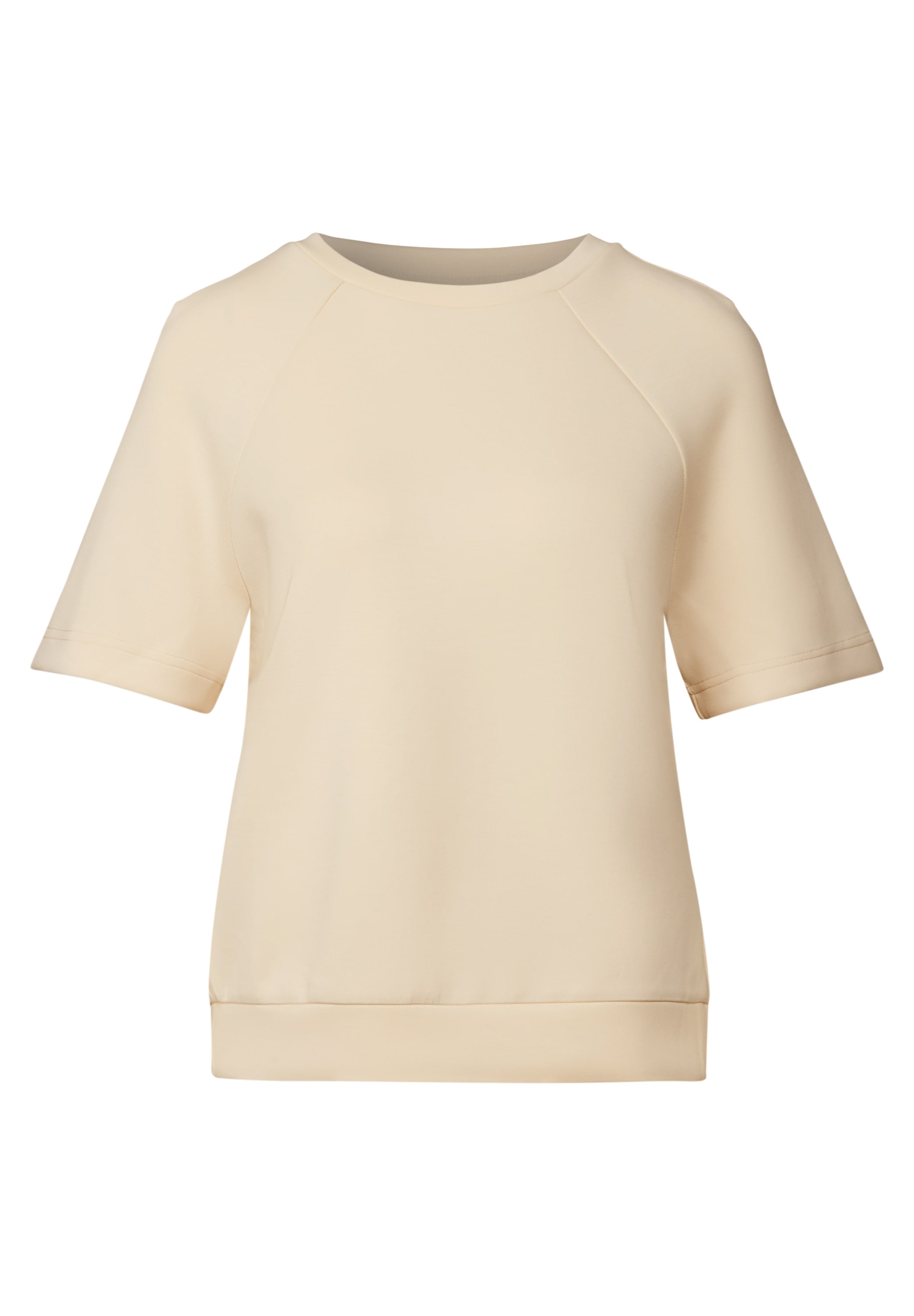 STREET ONE STUDIO T-Shirt, aus softem Materialmix