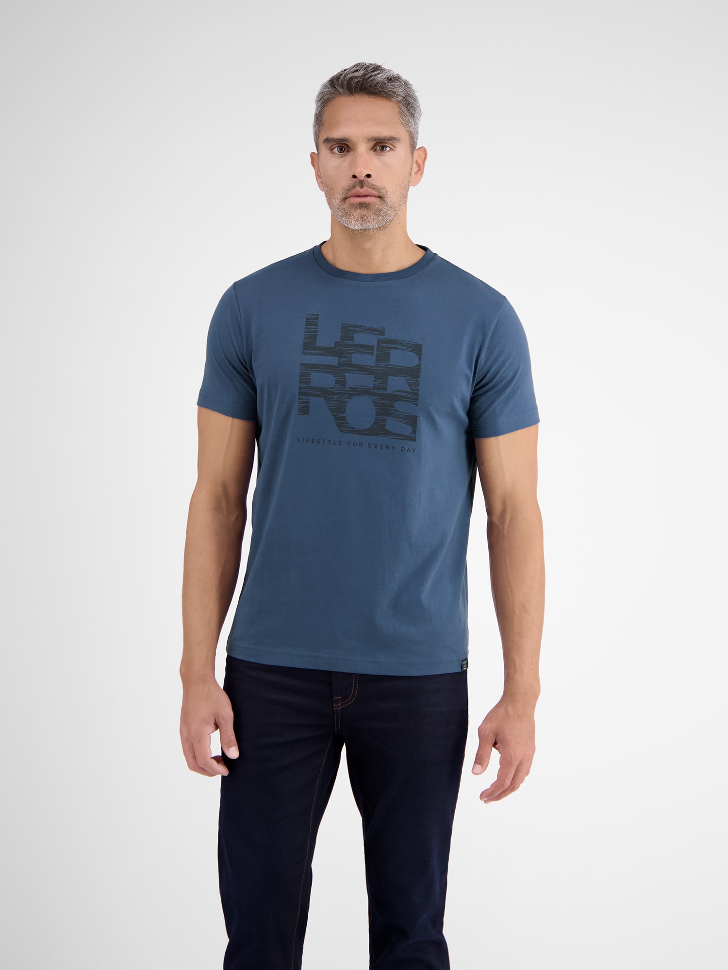 LERROS T-Shirt "T-Shirt mit LERROS Print" günstig online kaufen