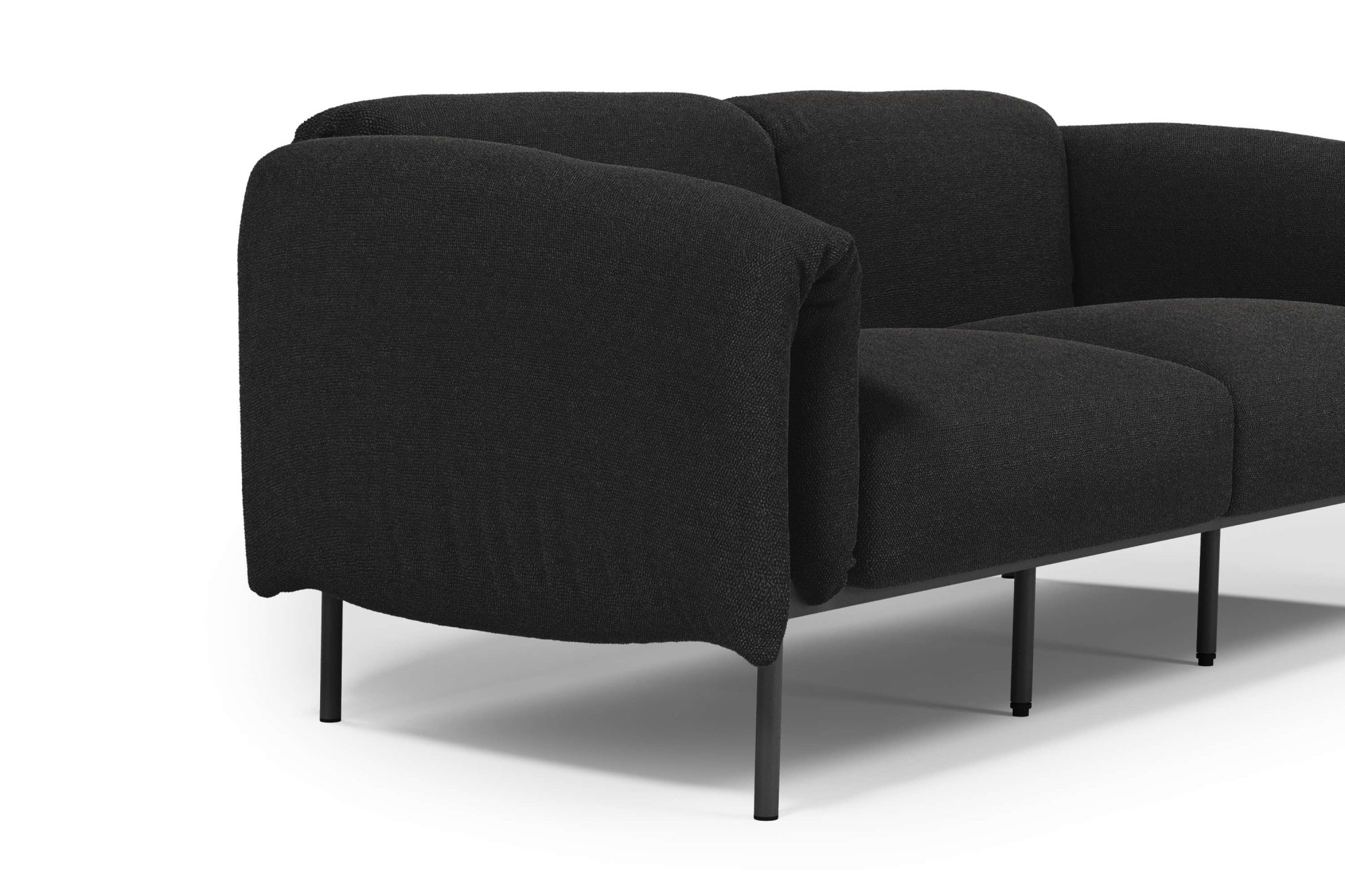 andas 2-Sitzer »Lumi«, Outdoor Gartensofa, wetterfeste Materialien, Breite 186 cm