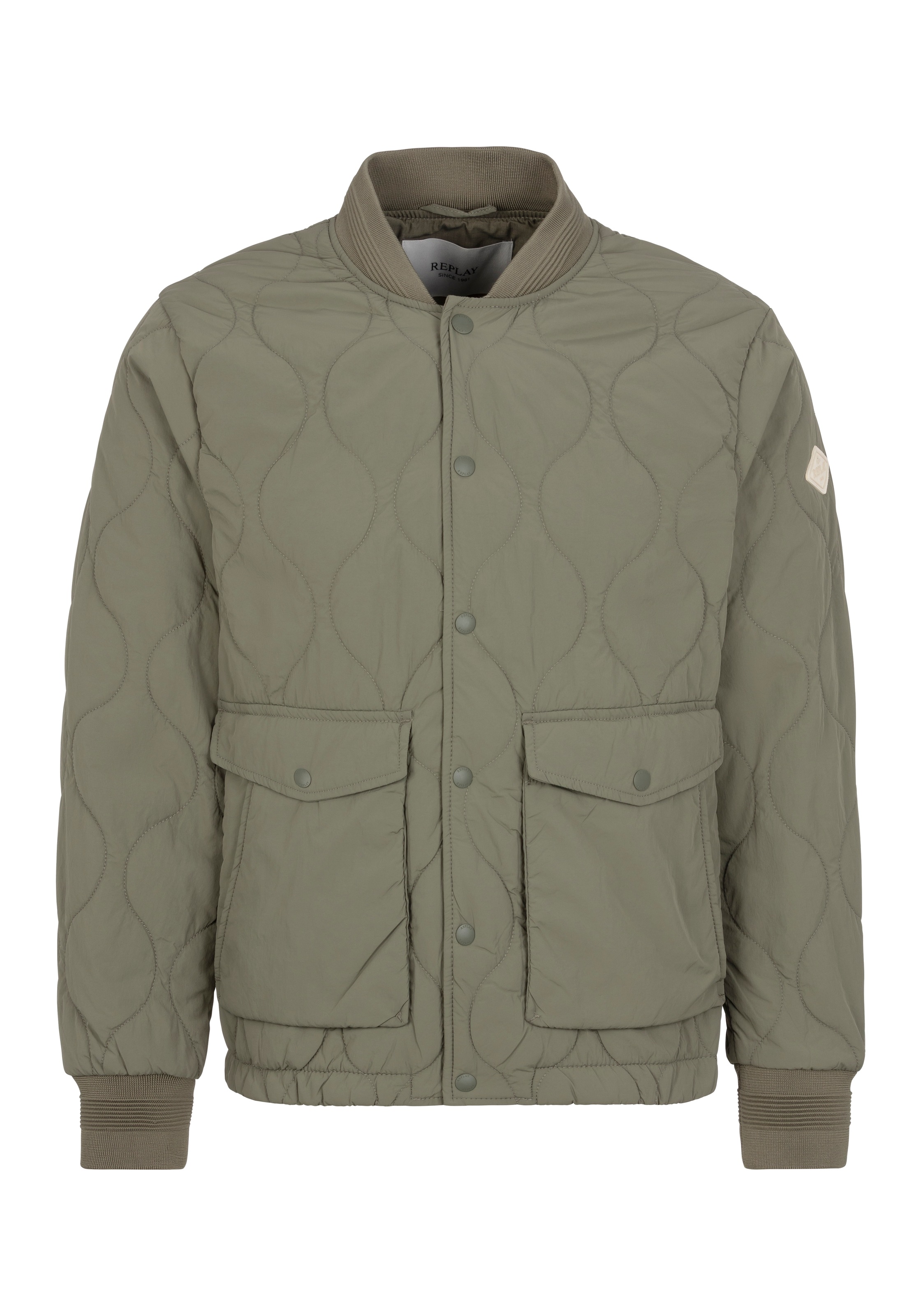 Replay Bomberjacke, mit Steppmuster