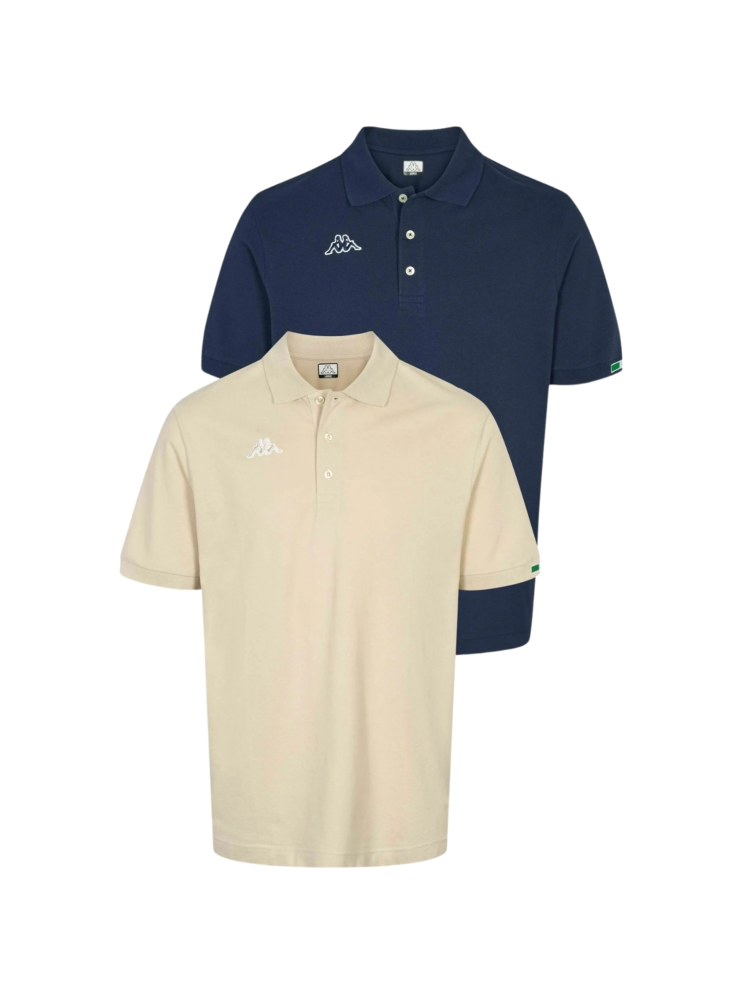 Kappa Kurzarmhemd "Kappa Polo shirt KMLogo Maltaxita 2-Pack" günstig online kaufen