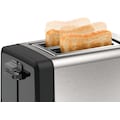 BOSCH Toaster »TAT4P420DE DesignLine«, 2 kurze Schlitze, 820 W