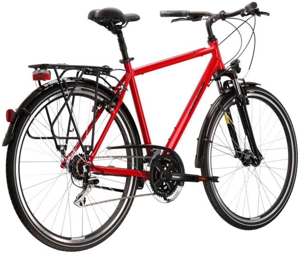 Kross Trekkingrad »Trekkingrad Trans 3.0 rot 21 Gänge«, 21 Gang, Shimano, ACERA M3020 Schaltwerk, Kettenschaltung