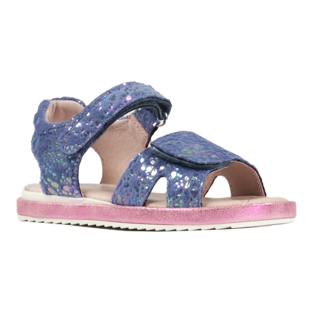 Richter Sandale, Sommerschuh, Klettschuh, Sandalette, mit Glitzer-Applikationen