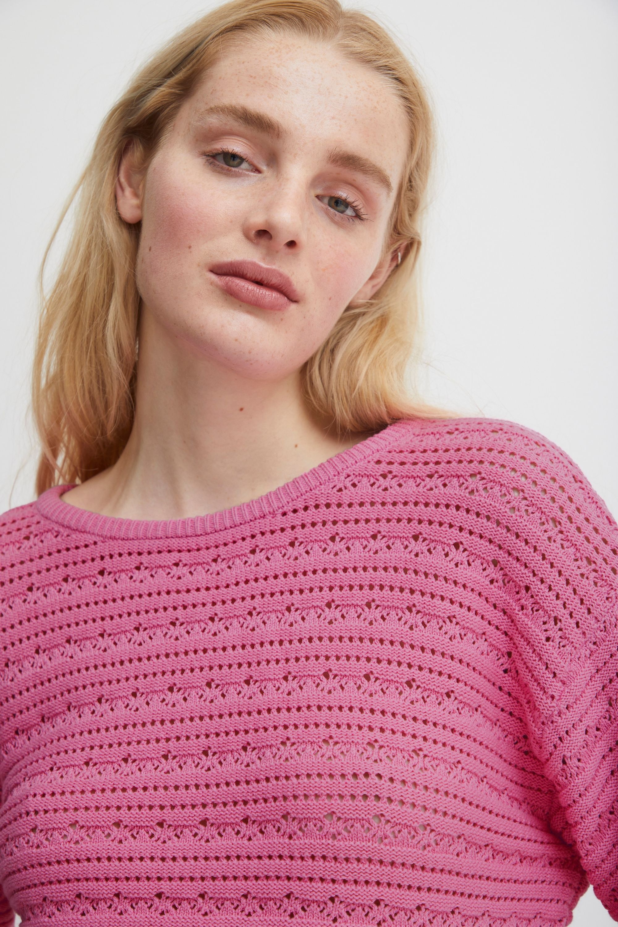 Ichi Strickfleece-Pullover »Strickpullover IHMarion«