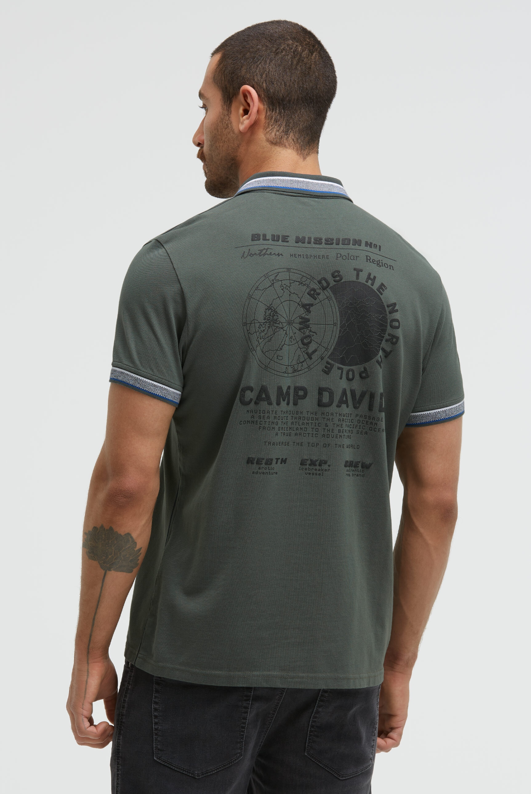 CAMP DAVID Poloshirt, aus Baumwolle günstig online kaufen
