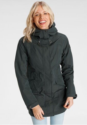 Outdoorjacke, mit Kapuze