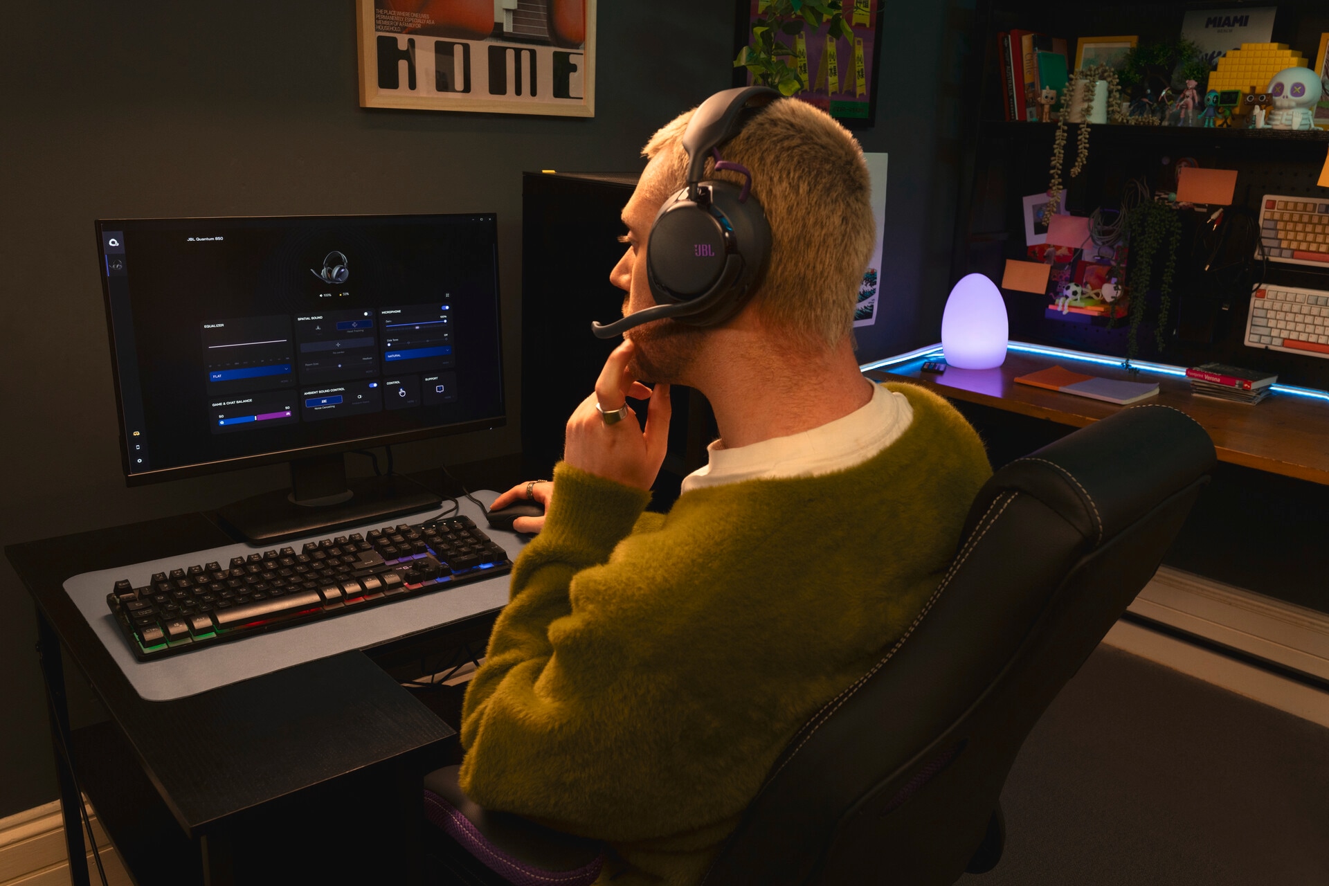 JBL Gaming-Headset »Quantum 850« A2DP Bluetooth Freisprechfunktion