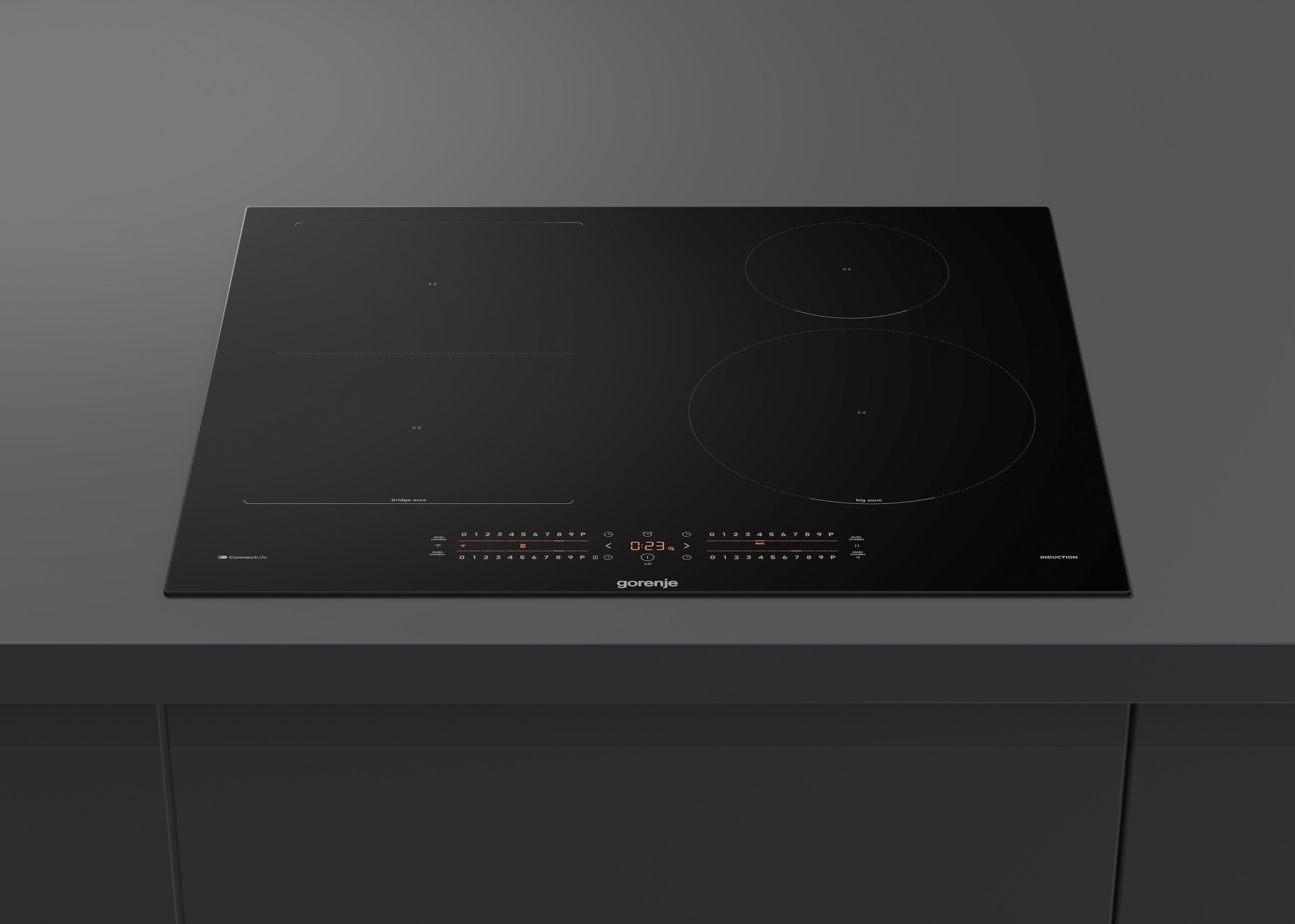 GORENJE "GI6432BSCWF" 60cm Induktionskochfeld mit BridgeZone günstig online kaufen