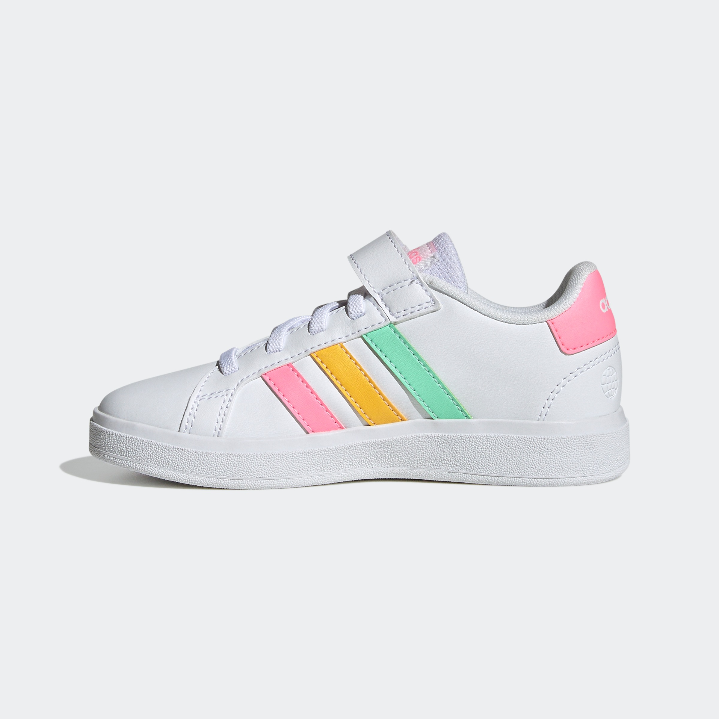 adidas Sportswear Klettschuh »GRAND COURT 2.0 KIDS«, Design auf den Spuren des adidas Superstar