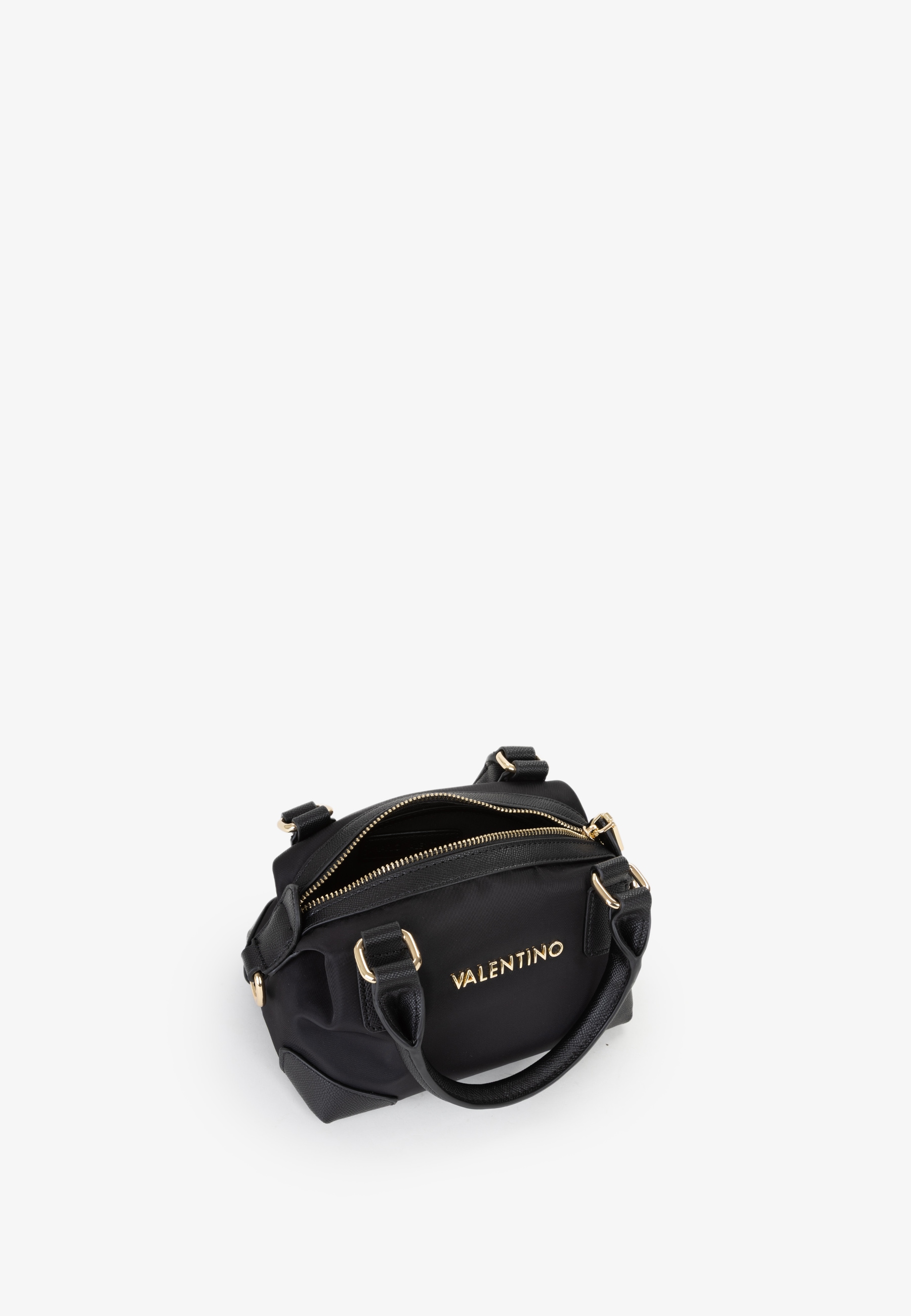 VALENTINO BAGS 1100000002199 »JOLLY BIS RE« Damen Handtasche, Schultertasche mit goldfarbenen Logoschriftzug