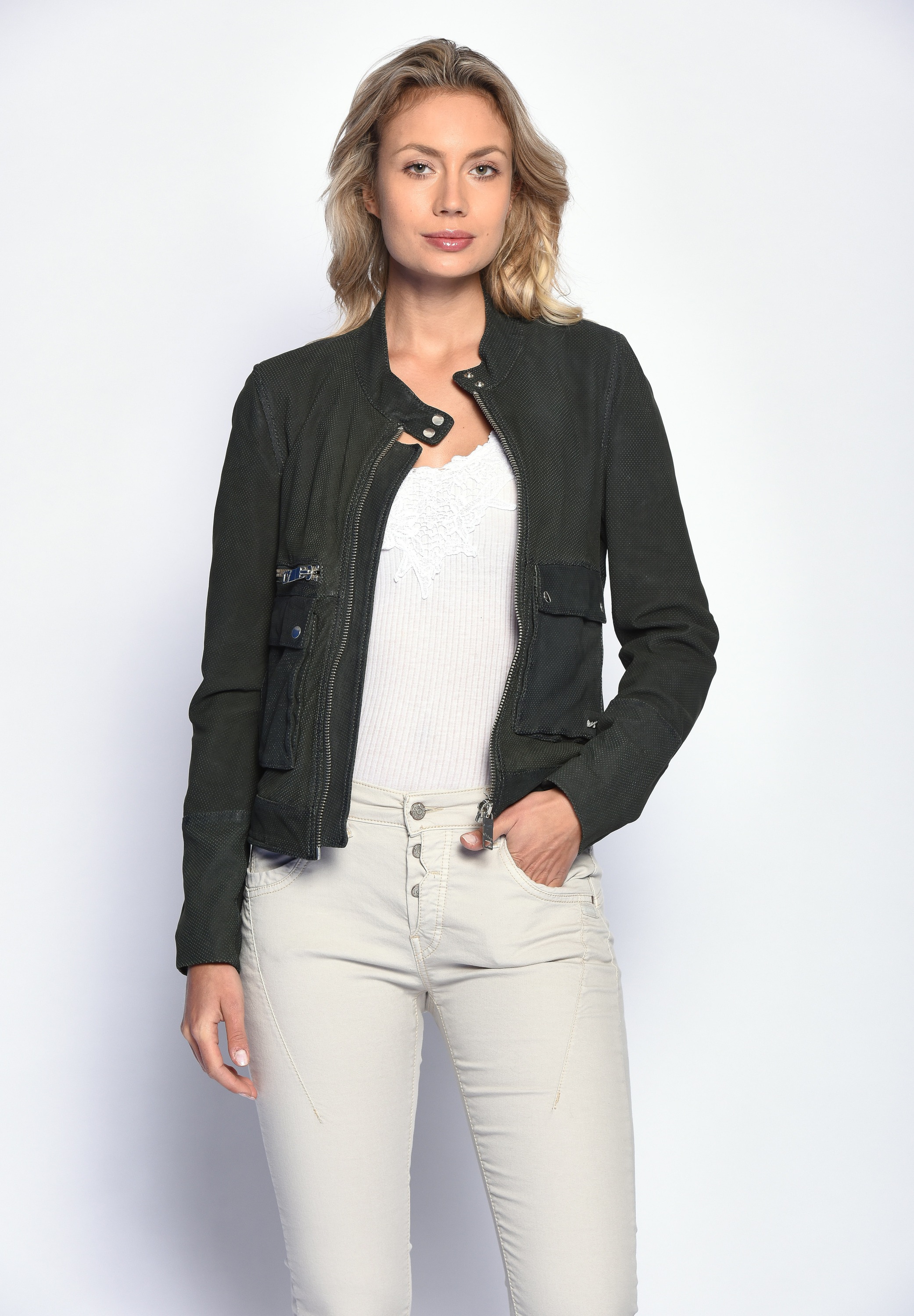 Maze Lederjacke »Clermont«