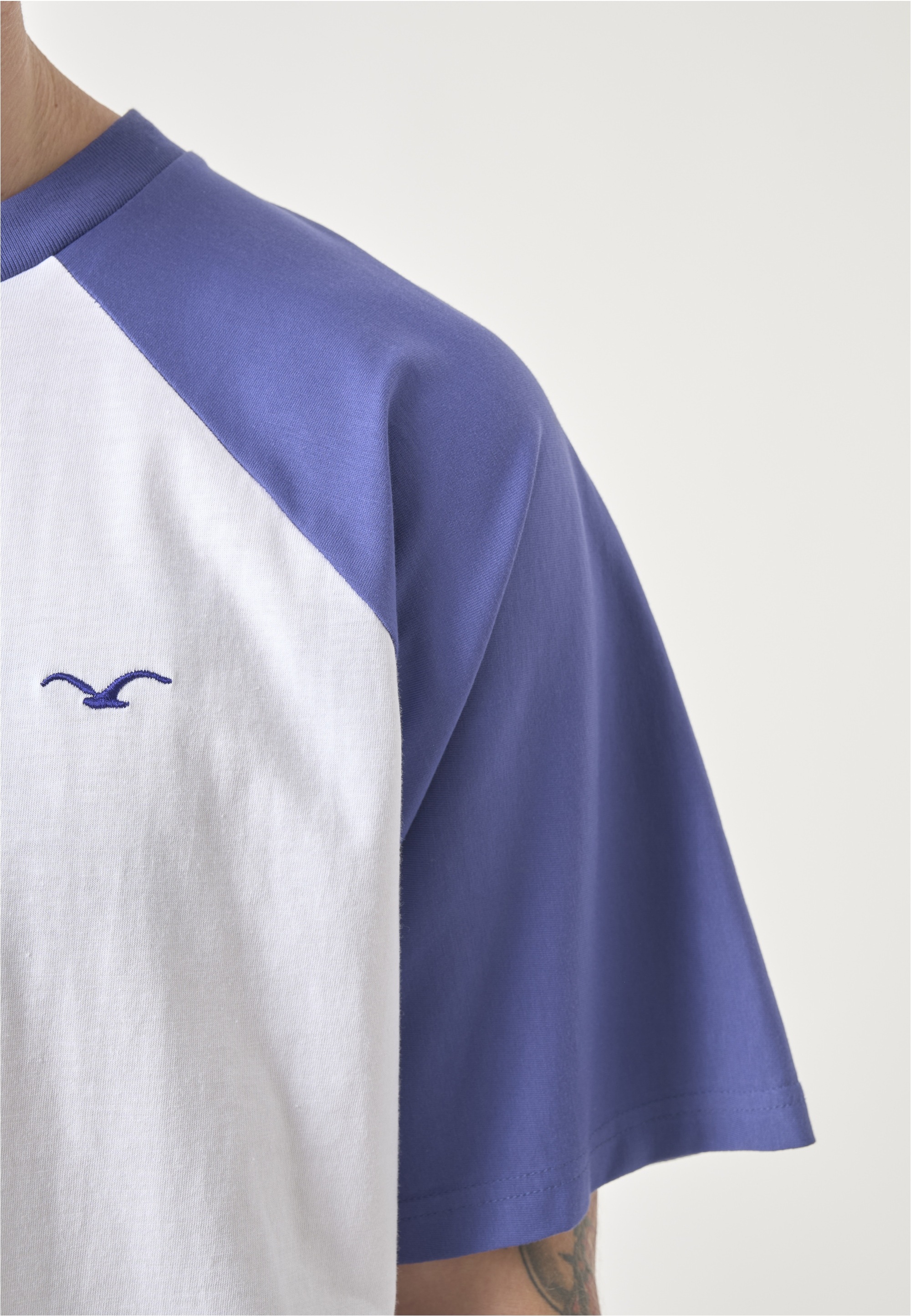 Cleptomanicx T-Shirt »Boxy Tee Ligull College«, in lockerem Design