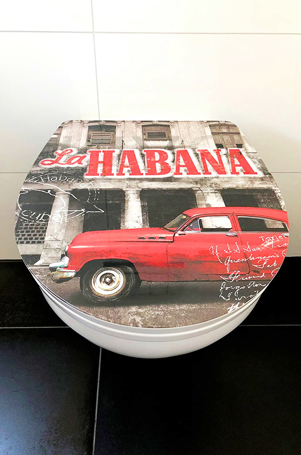 ADOB WC-Sitz »Habana«, Absenkautomatik, zur Reinigung auf Knopfdruck abnehmbar