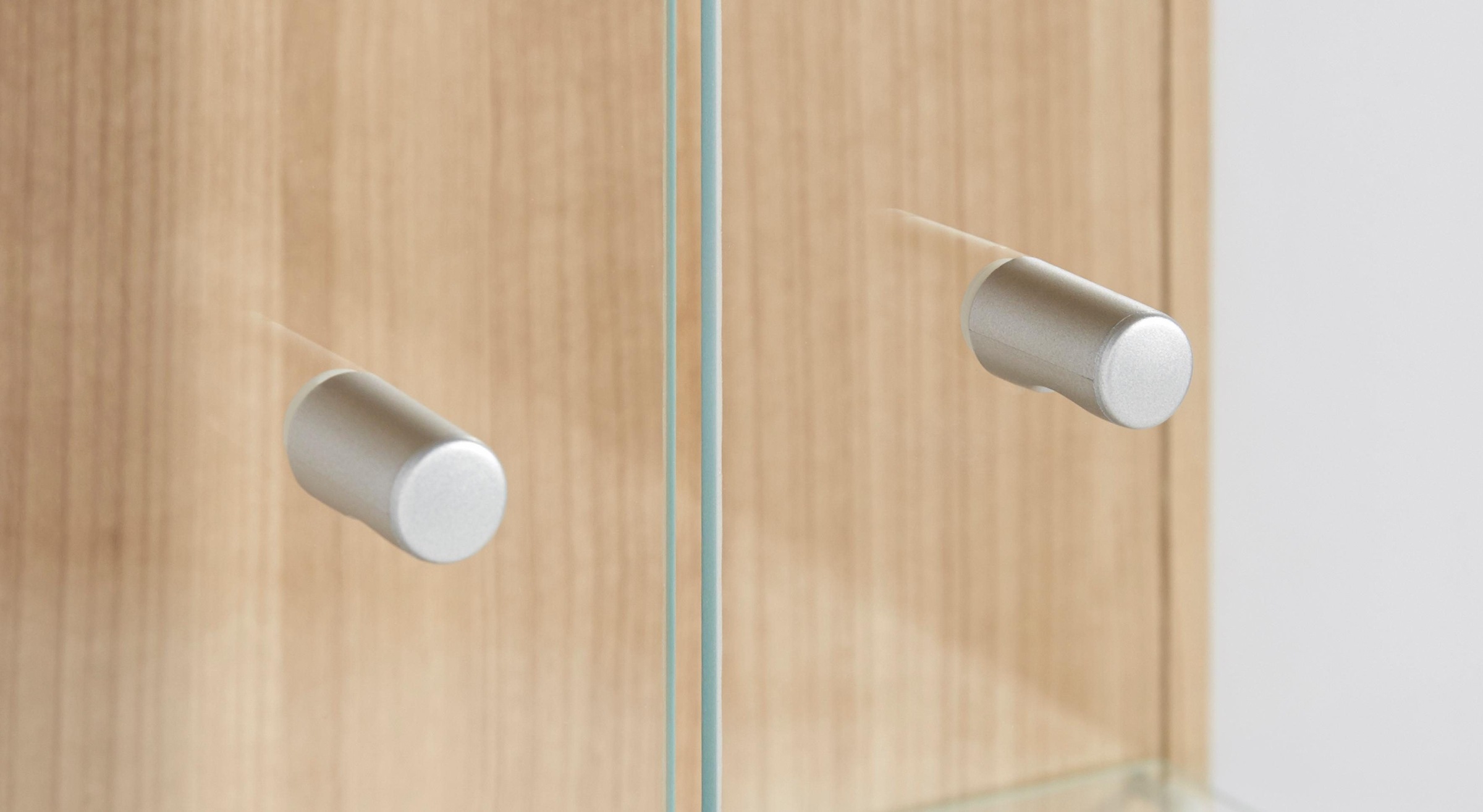 fif möbel Vitrine »OPTIMA«, Standvitrine, Vitrinenschrank, Glasvitrine, Sammlervitrine