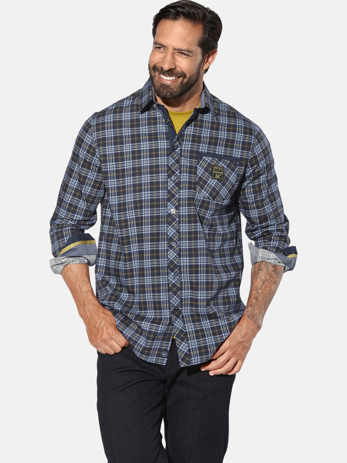 Jan Vanderstorm Langarmhemd "Hemd JORGREN" günstig online kaufen