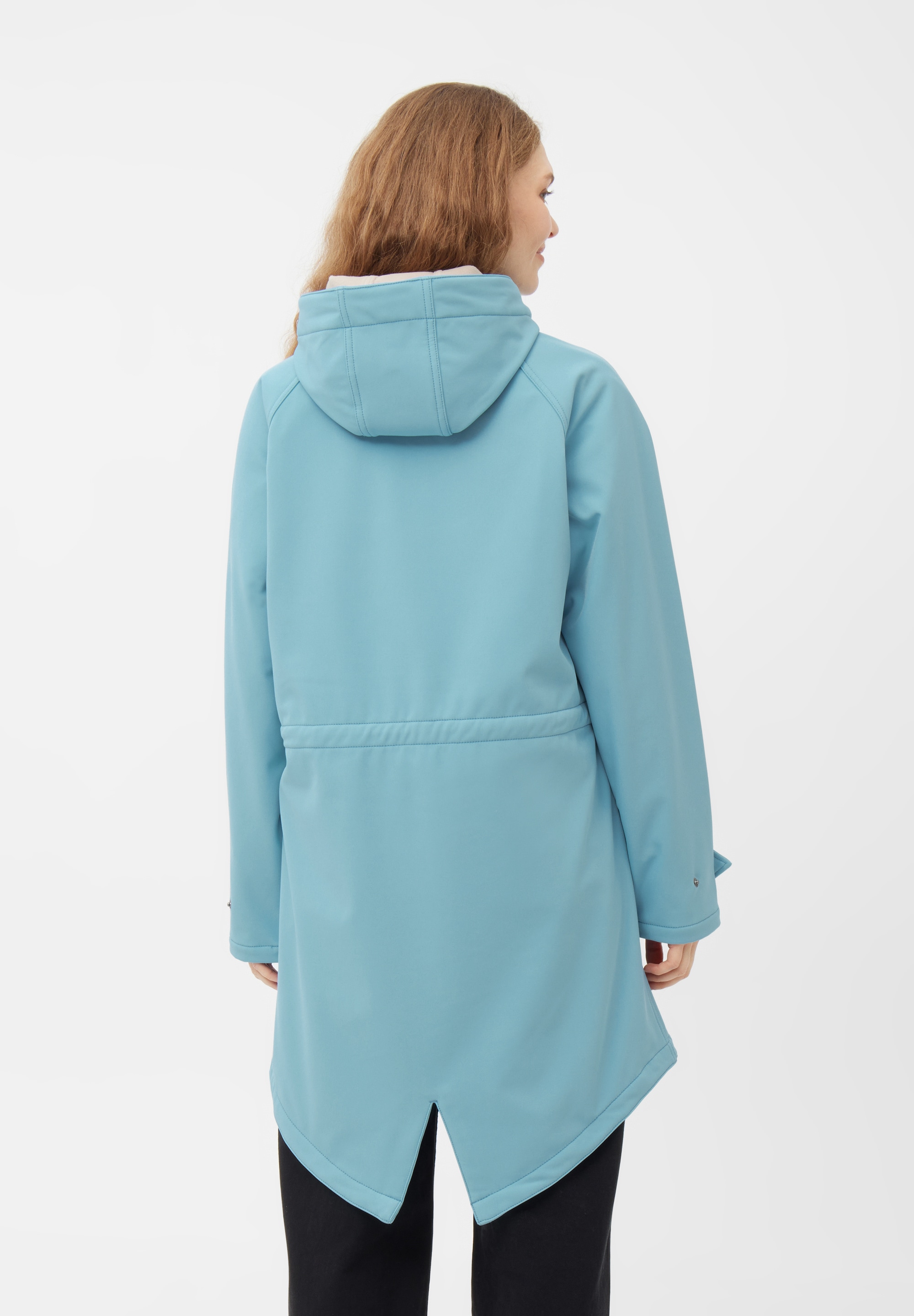 Derbe Softshelljacke »Island Friese«, wasserabweisend, winddicht, Kapuze