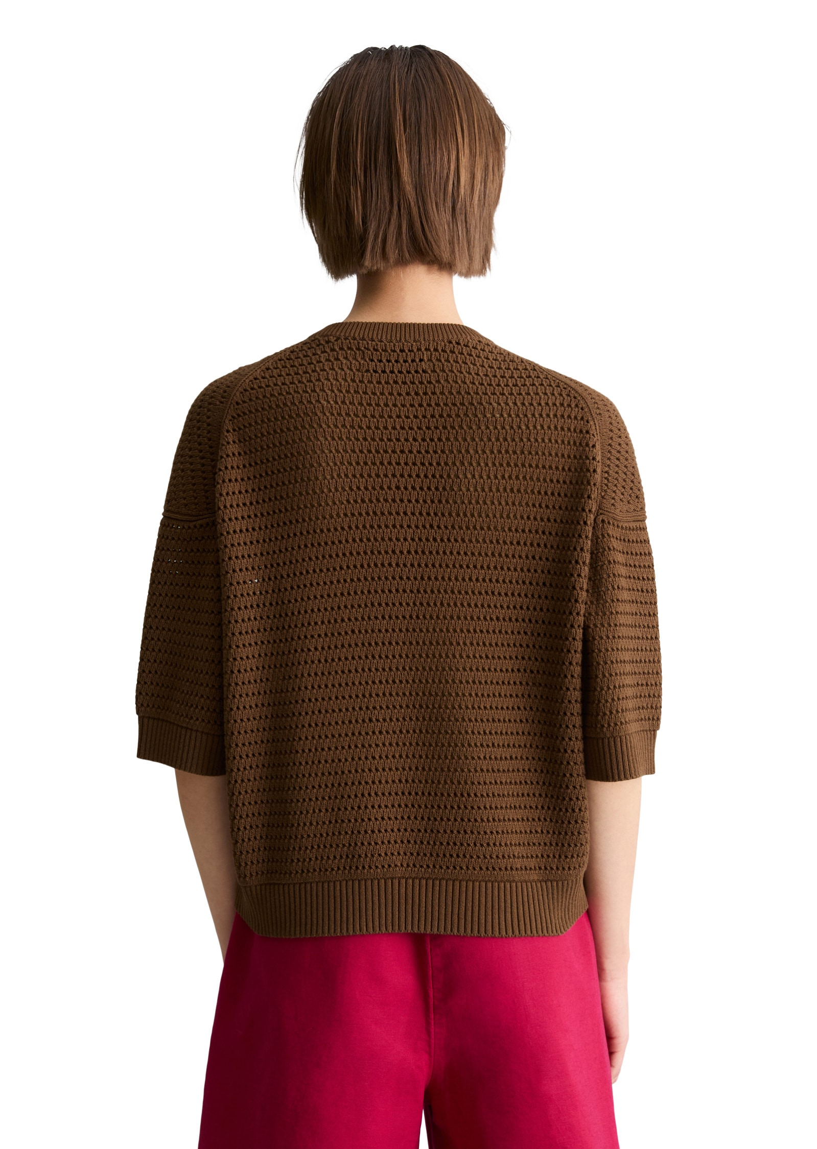 Marc O'Polo DENIM Strickpullover »aus Organic Cotton«