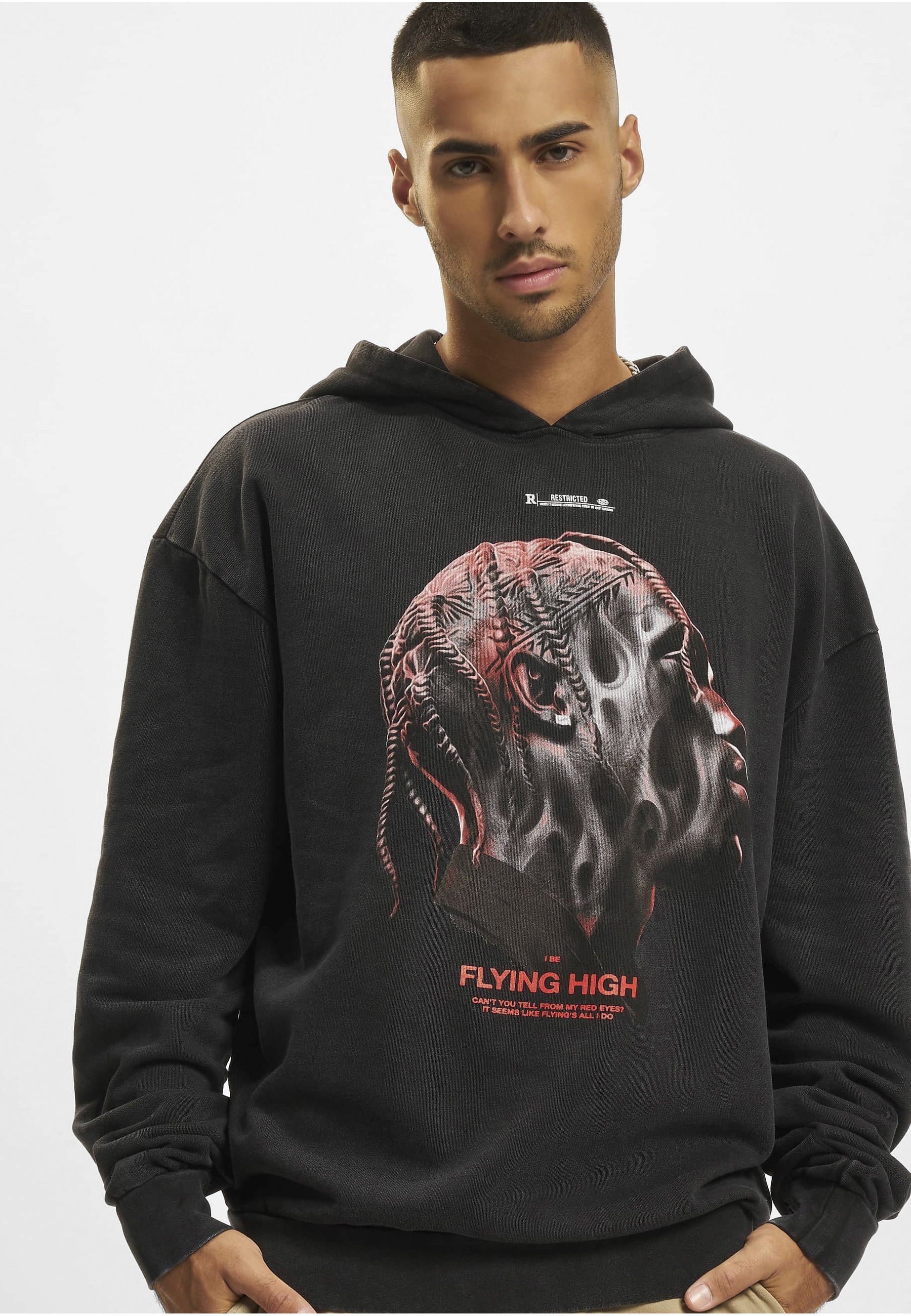 Upscale by Mister Tee Kapuzenpullover »Upscale by Mister Tee Herren Flying High Oversize Hoody« 1 Stk.