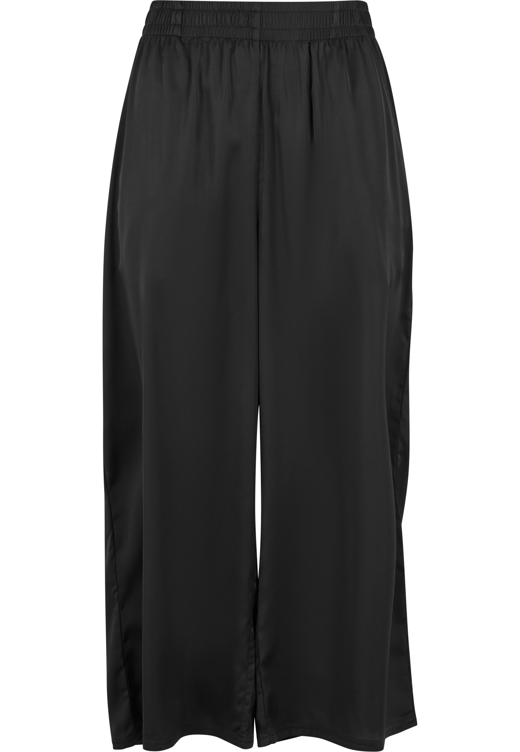 URBAN CLASSICS Stoffhose "Urban Classics Ladies Satin Wide Leg Culotte"