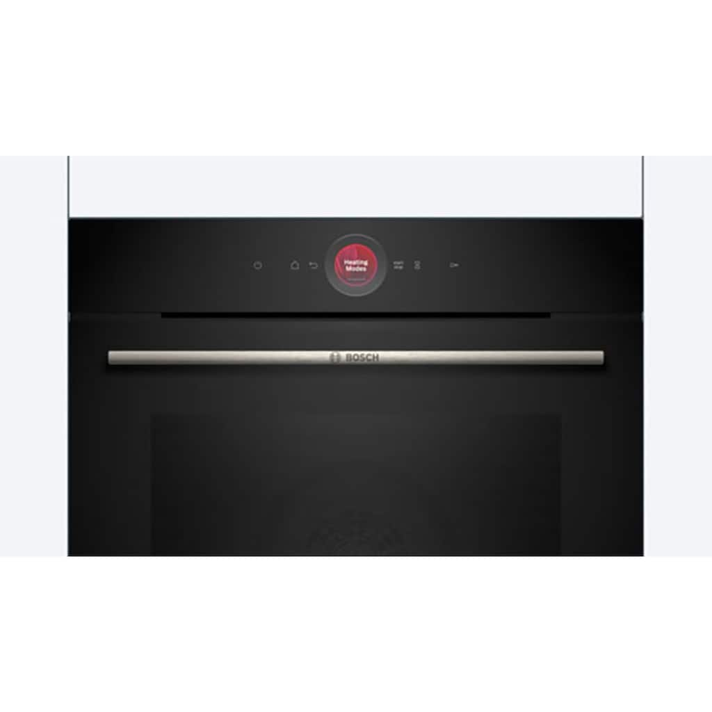 BOSCH Einbaubackofen »HBG7221B2«, Serie 8, HBG7221B2, mit Teleskopauszug nachrüstbar, Hydrolyse