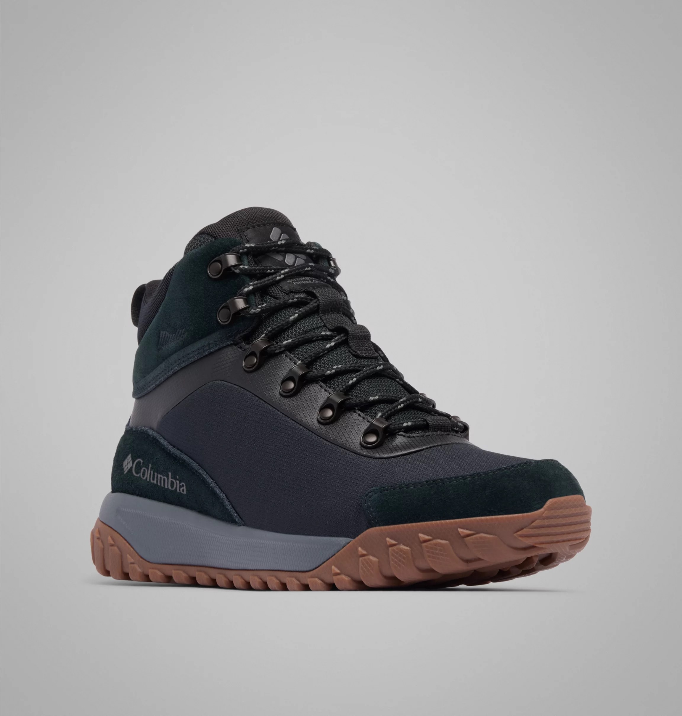 Columbia Wanderschuh "BURNSIDER™ WATERPROOF" wasserdicht, atmungsaktives Innenmaterial, knöchelhoher Schnitt