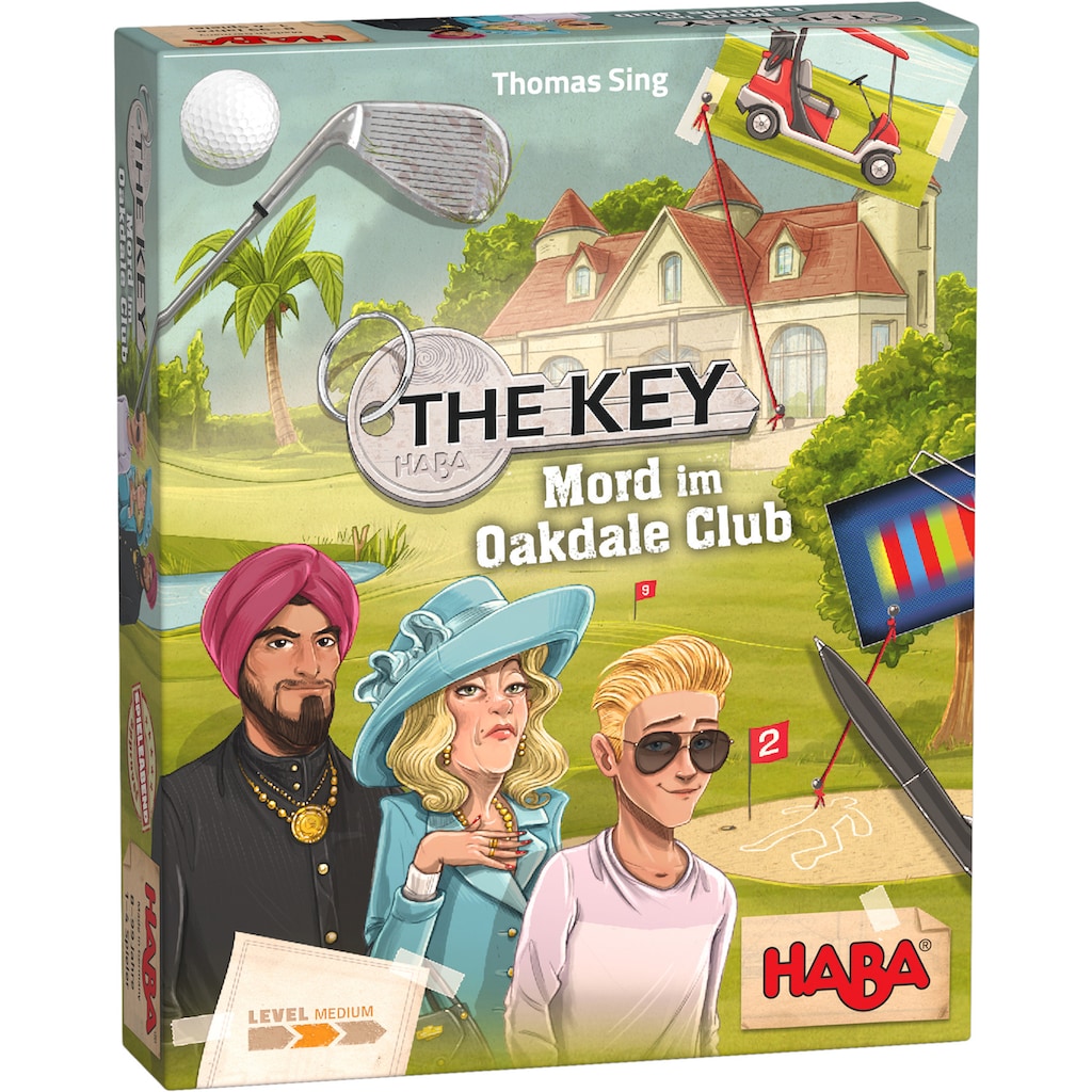 Haba Spiel »The Key Mord im Oakdale Club«