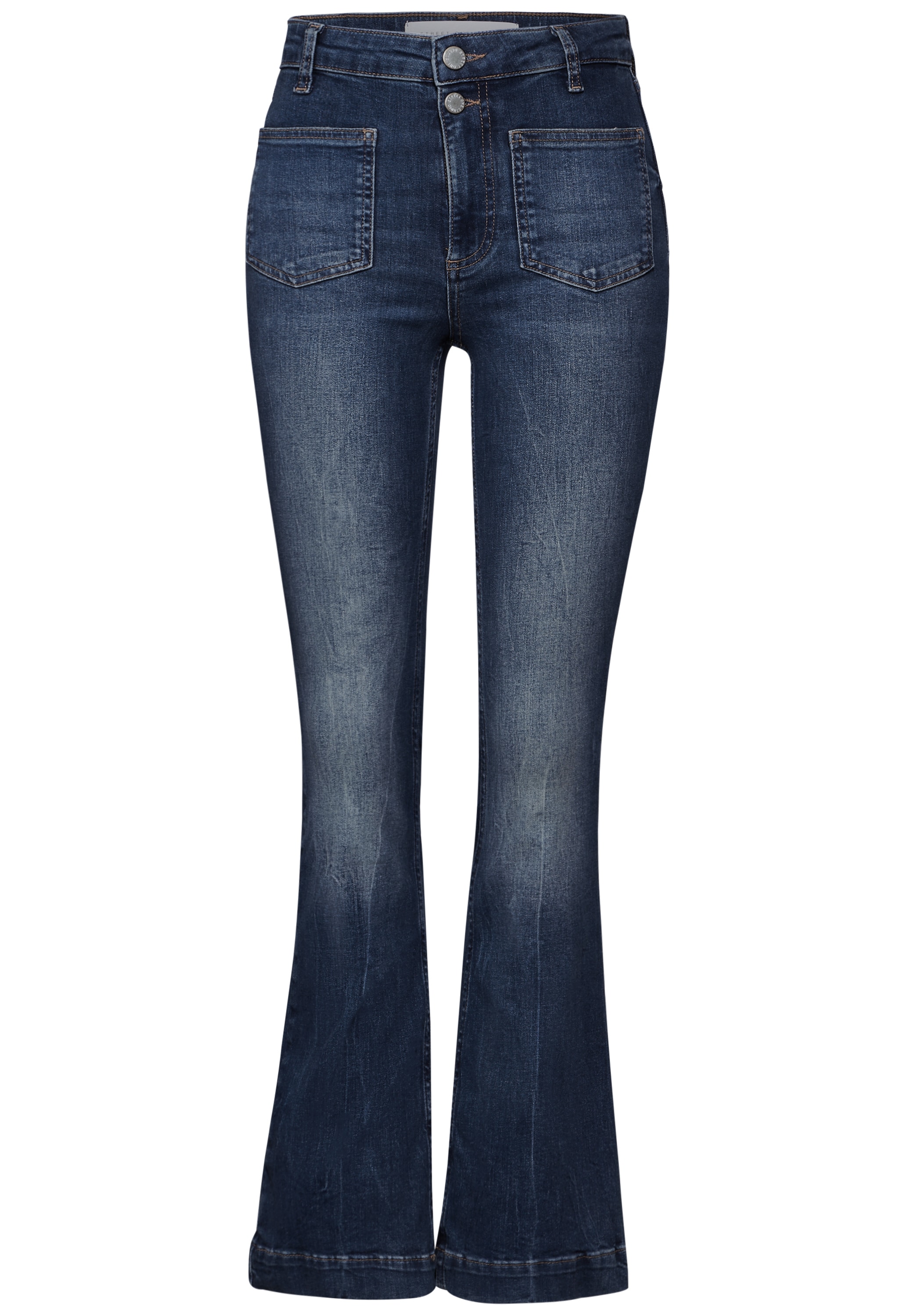STREET ONE STUDIO Slim-fit-Jeans, High Waist