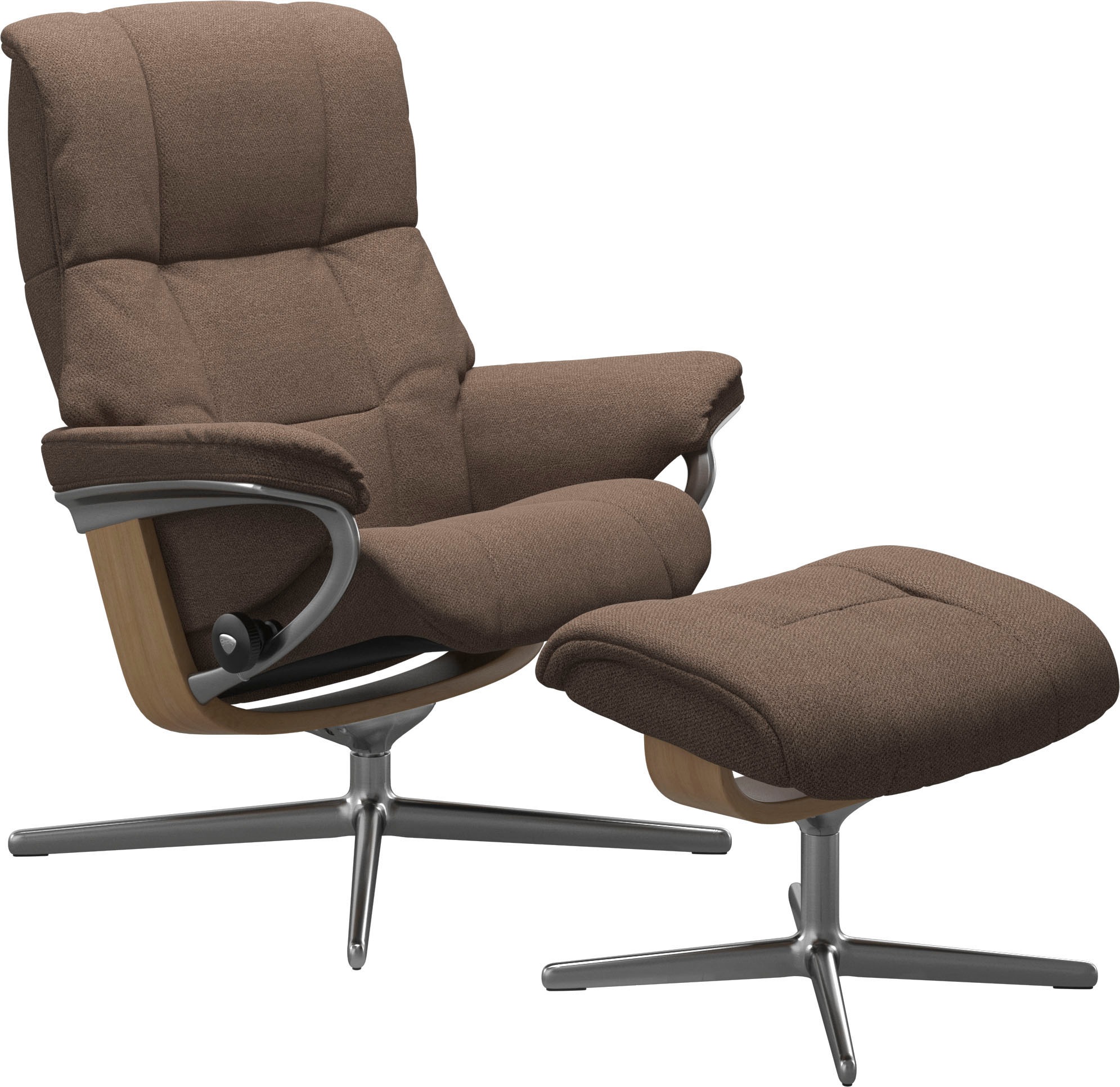 Stressless® Fußhocker »Mayfair«, mit Cross Base, Größe S, M & L, Holzakzent Eiche