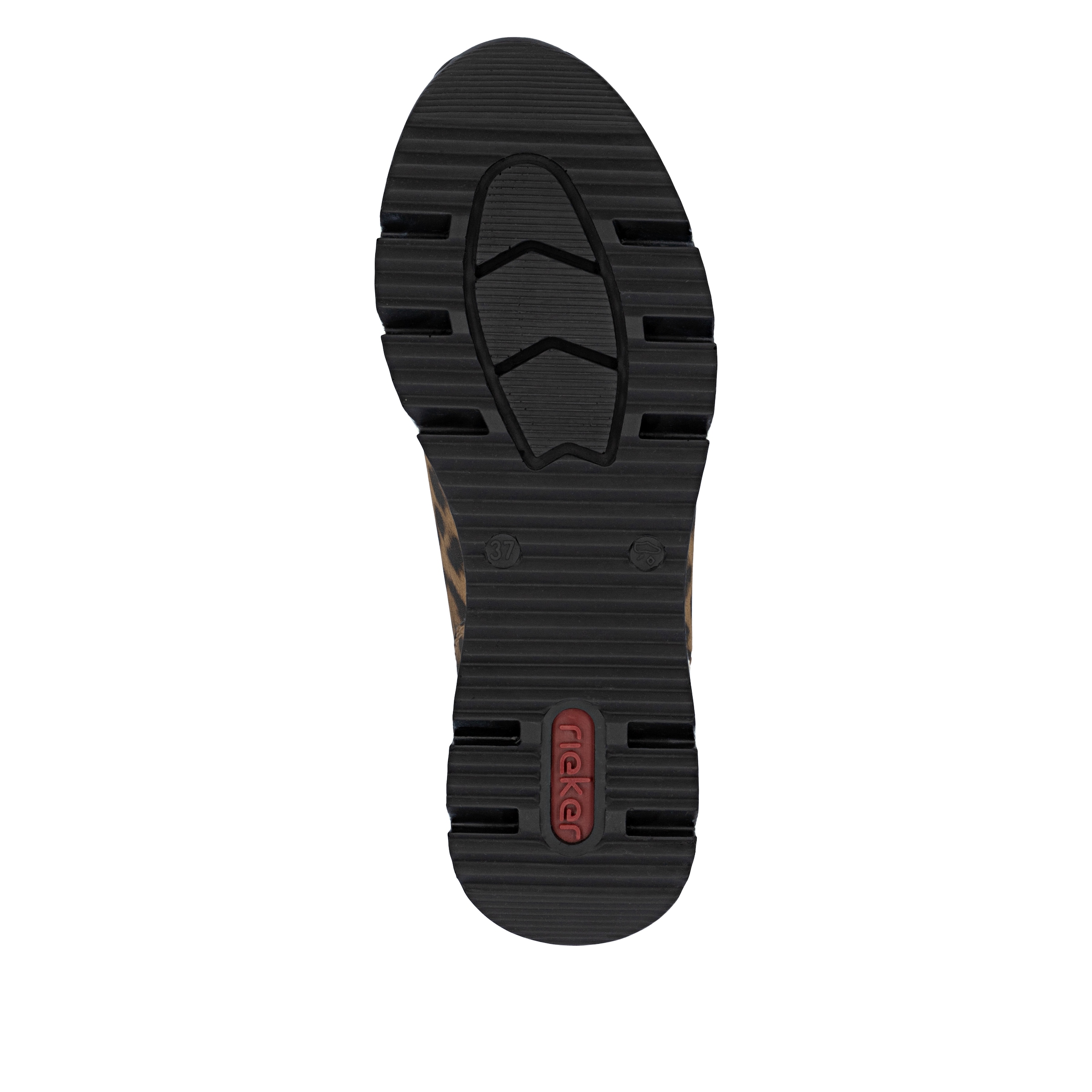 Rieker Schlupfboots, Stiefelette, High Top Sneaker mit Reißverschluss auf der Vorderseite