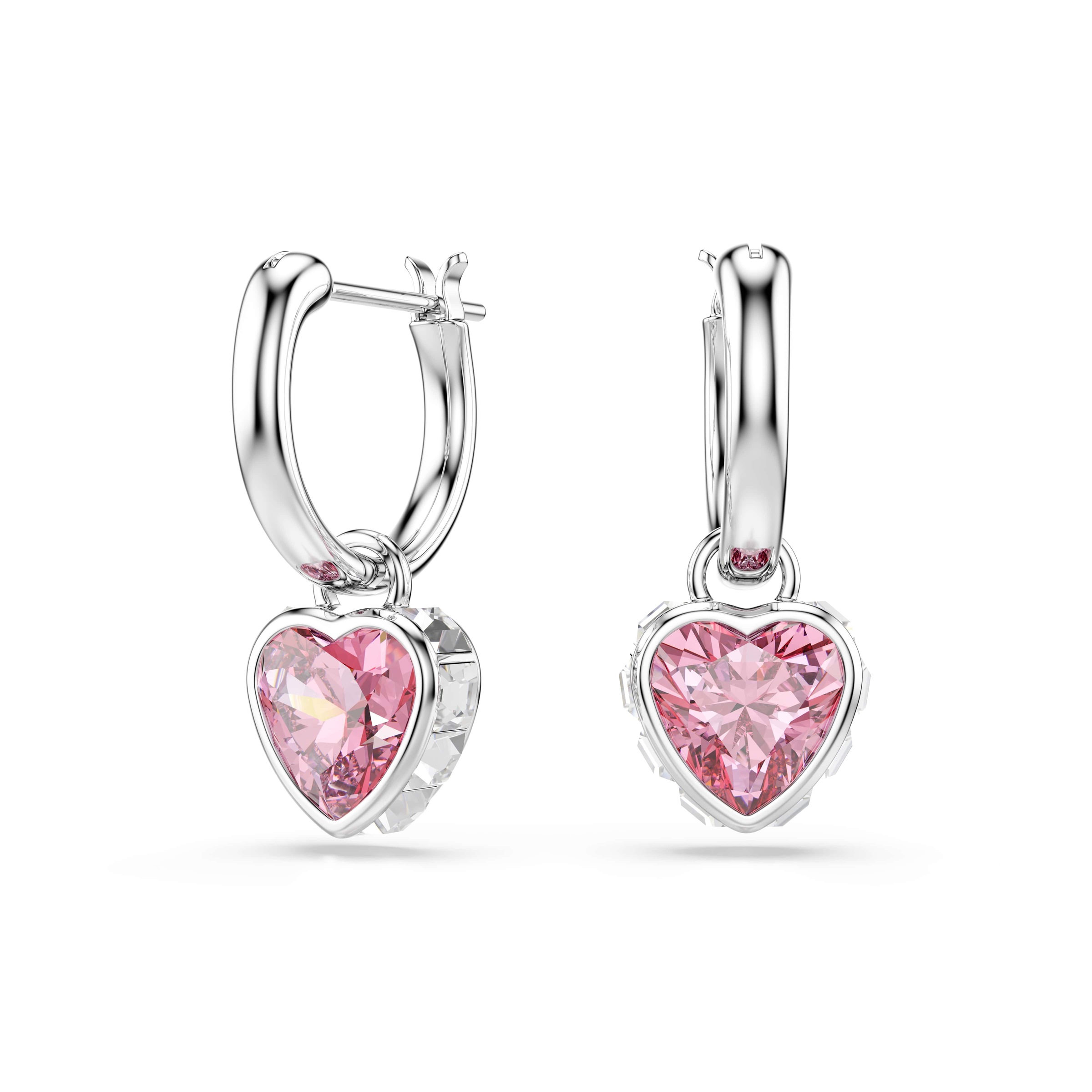 Swarovski Paar Creolen »Schmuck Geschenk CHROMA Ohrringe« mit Swarovski® Kristall - Einhänger abnehmbar