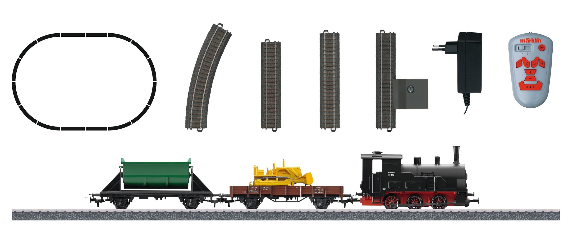 Märklin Modelleisenbahn-Set »Märklin Start up - Startpackung - Mein Start mit Märklin - 29173«, für Einsteiger