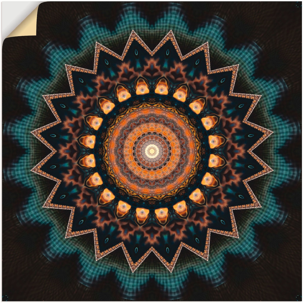 Artland Wandbild »Mandala kosmisches Bewusstsein«, Muster, (1 St.)