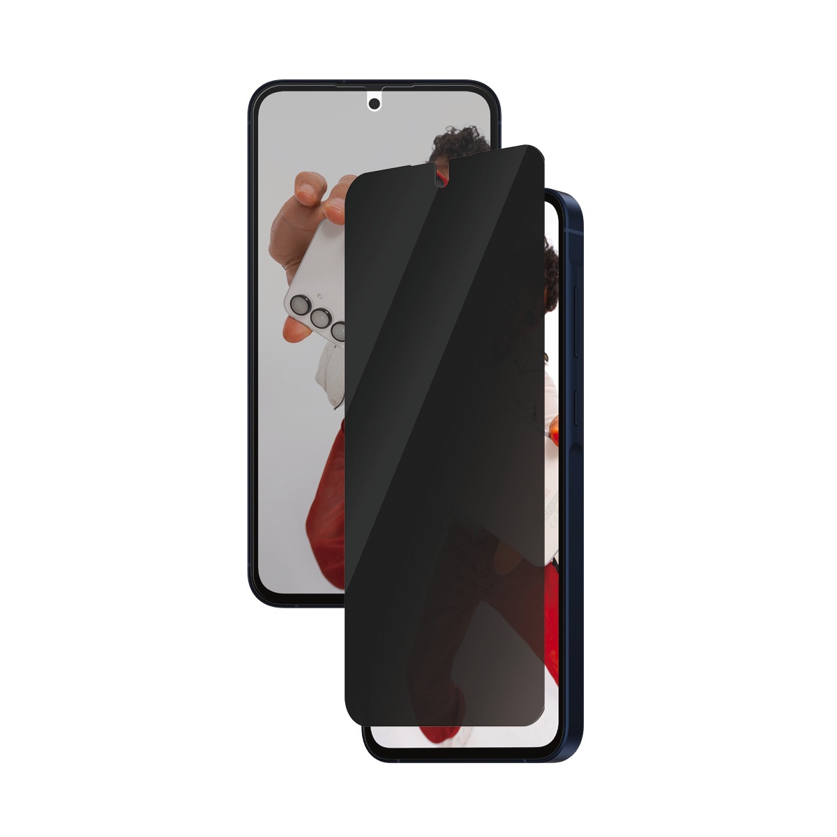 SAFE by PanzerGlass Displayschutzglas »Side-View Privacy Screen Protector«, für Samsung Galaxy A56, Blickschutzfolie, Schutzfolie, Bildschirmschutz, kratz- & stoßfest