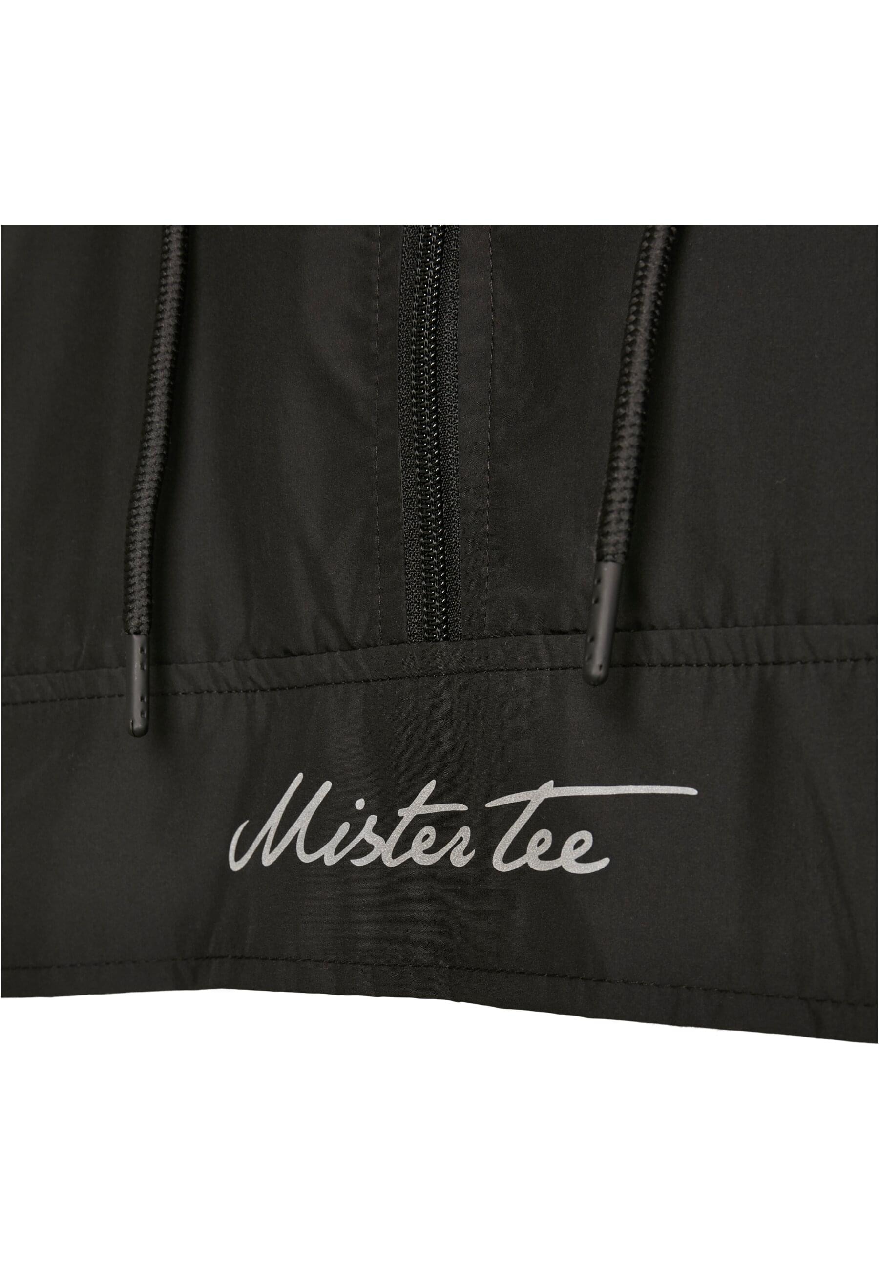 MisterTee Allwetterjacke »MisterTee Herren Reflective Mister Tee Windbreaker«, (1 St.), ohne Kapuze