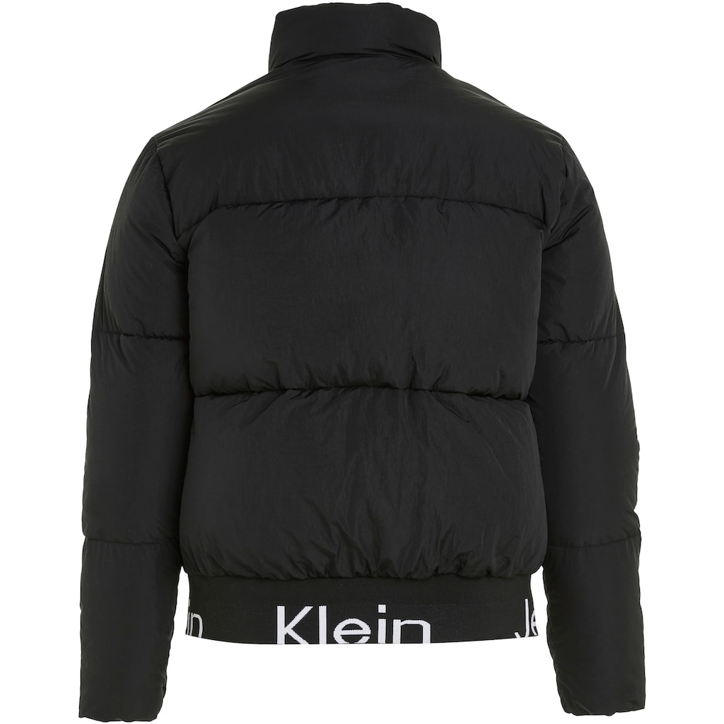 Calvin Klein Jeans Plus Steppjacke »PLUS LOGO HEM SHORT PUFFER«