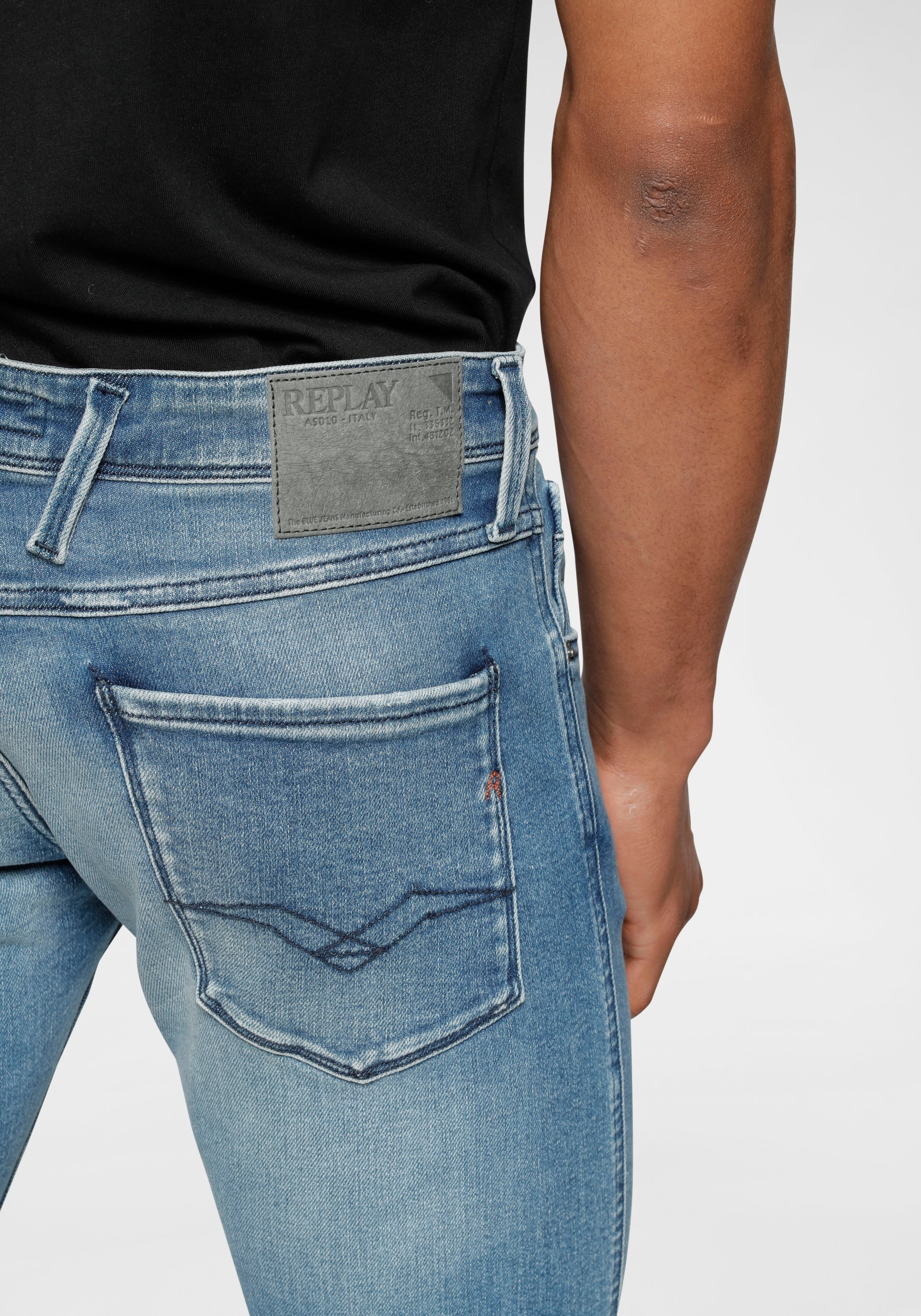 Thumbnail - Replay Slim-fit-Jeans "Anbass Superstretch", elastisch