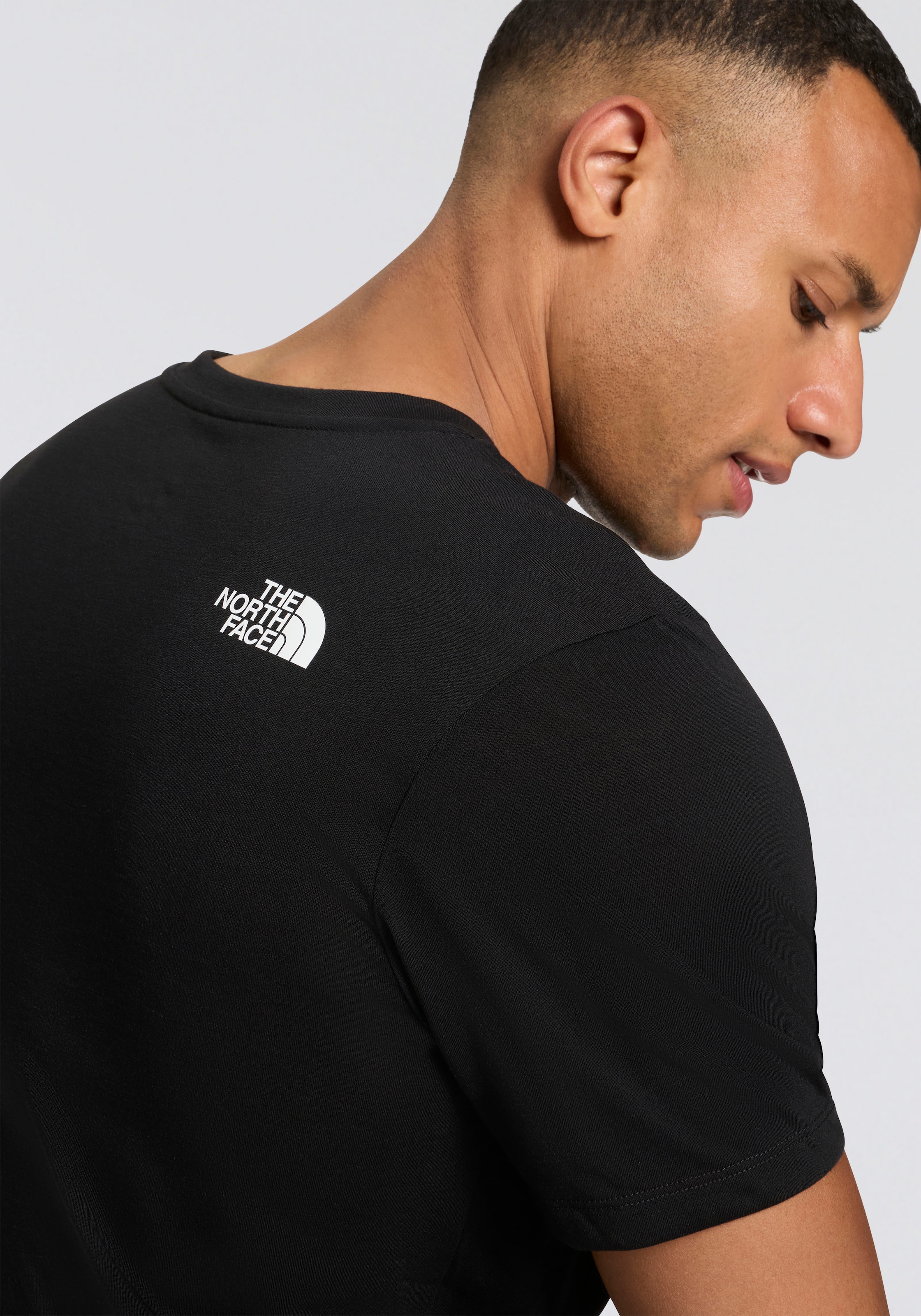The North Face T-Shirt »M MOUNTAIN FOUNDATION SS TEE-GRAPHIC«, (1 tlg.)