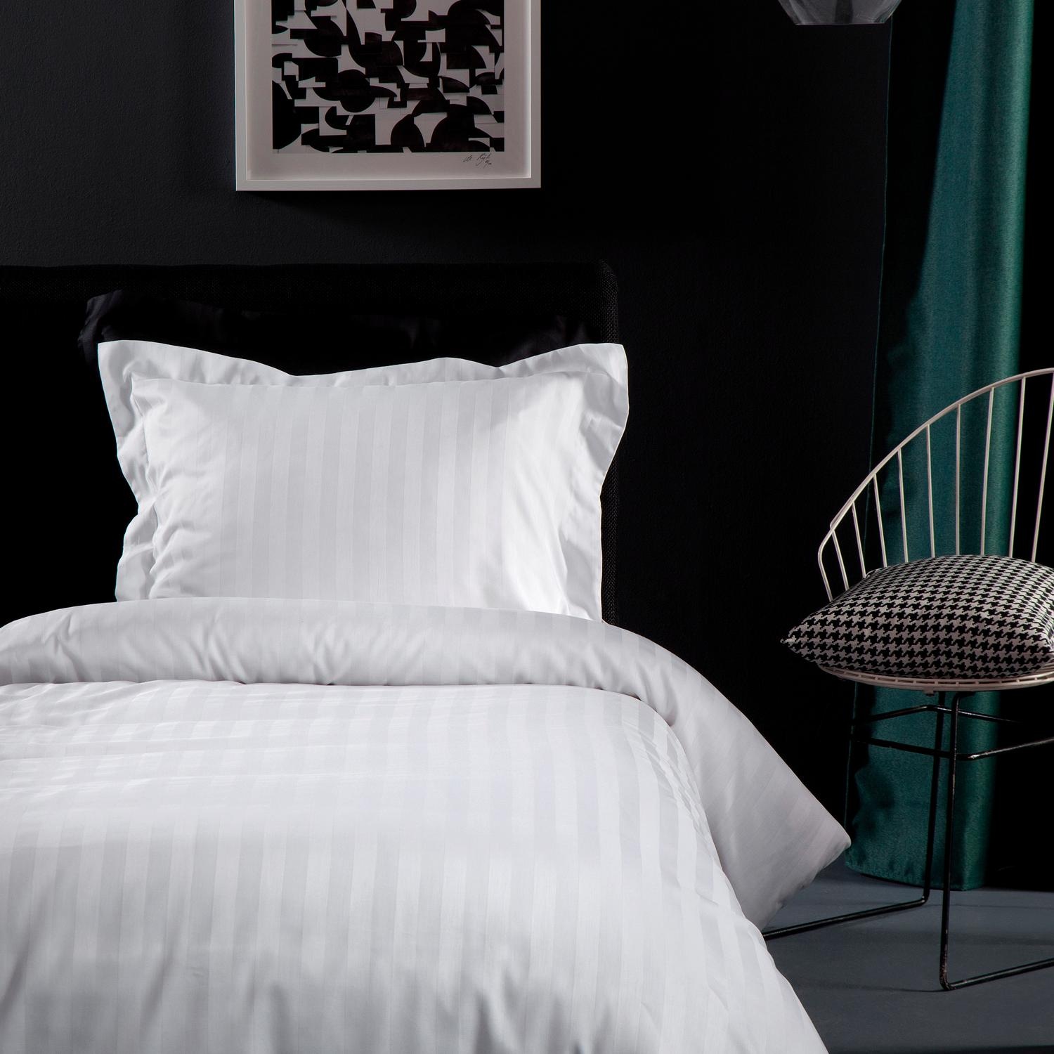 damai Bettwäsche "Streifsatin in Gr. 135x200, 155x220 oder 200x200 cm" 2 St günstig online kaufen