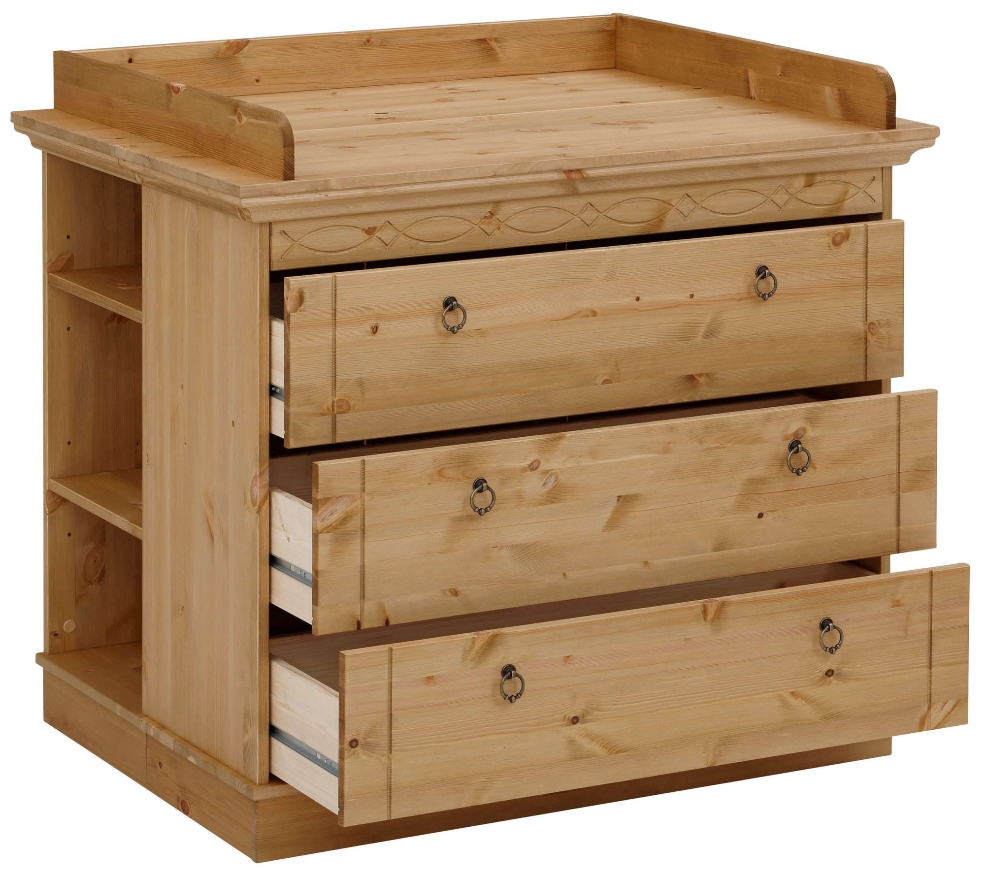Lüttenhütt Babyzimmer-Komplettset »Indra« 7-teilig, FSC® zertifiziertes Massivholz, zum Jugendzimmer umgestaltbar