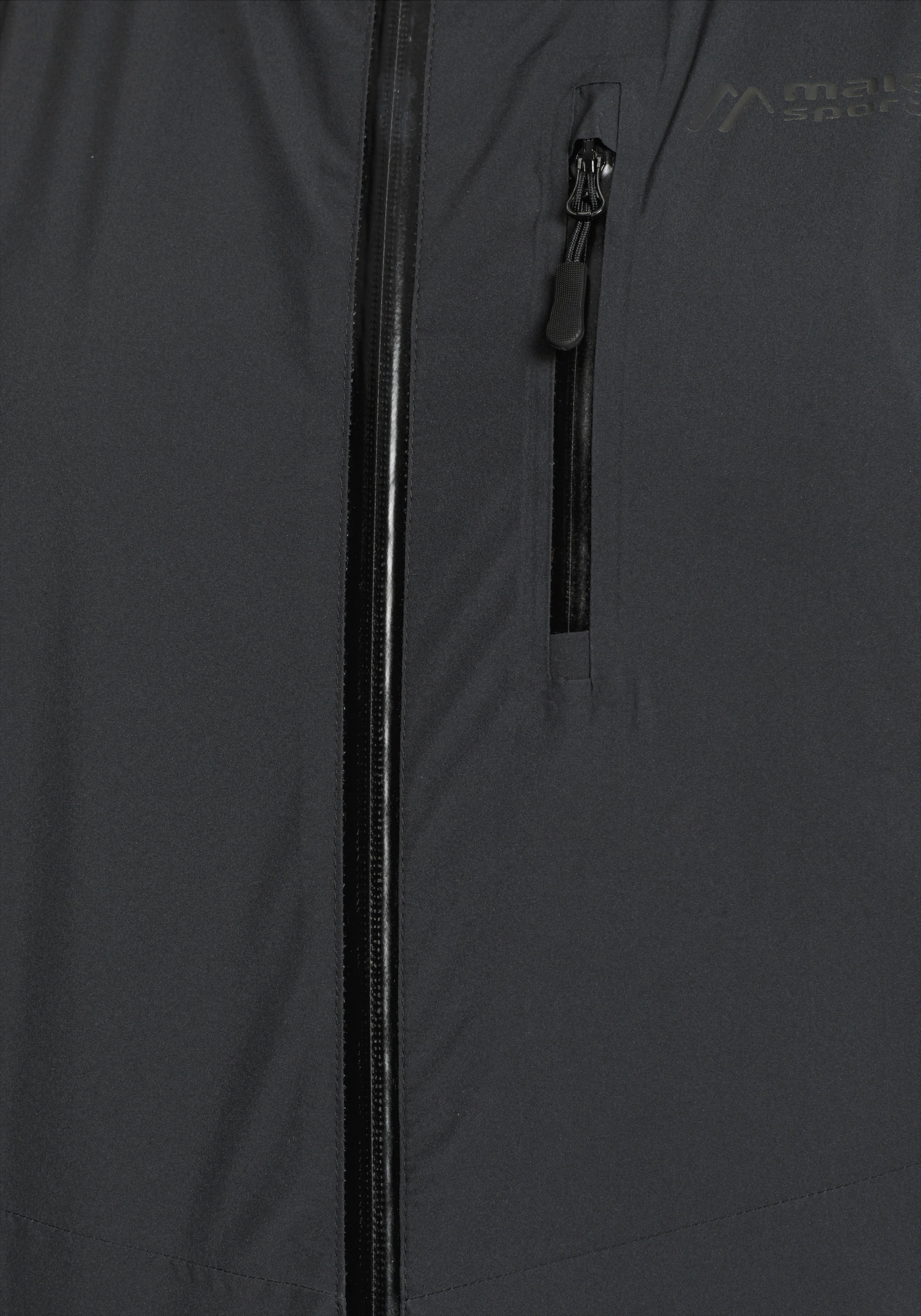 Maier Sports Funktionsjacke, mit Kapuze, Wasserdichte Übergangsjacke, auch in großen Größen erhältlich