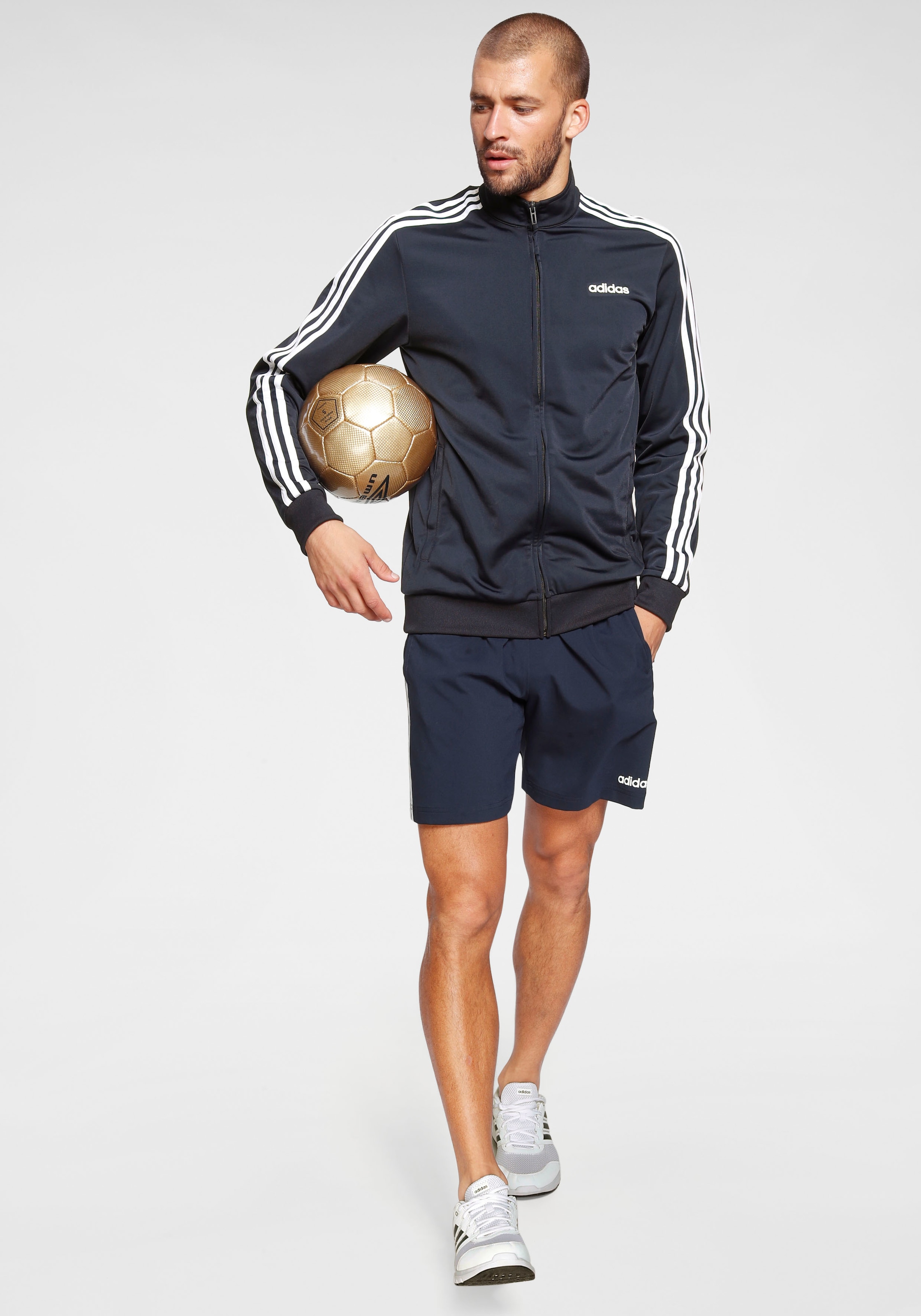 adidas Performance Trainingsjacke »ESSENTIALS 3 STRIPES TT TRIC«