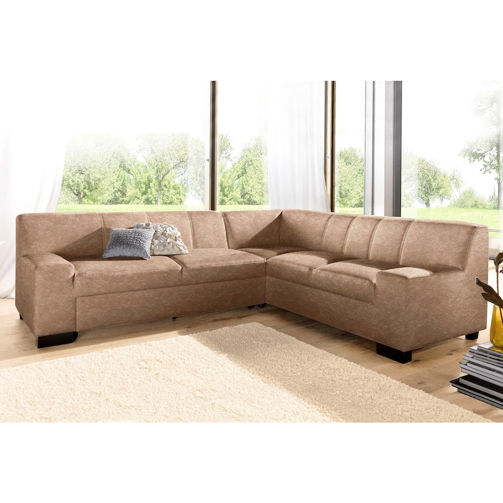 DOMO collection Ecksofa »Norma L-Form«